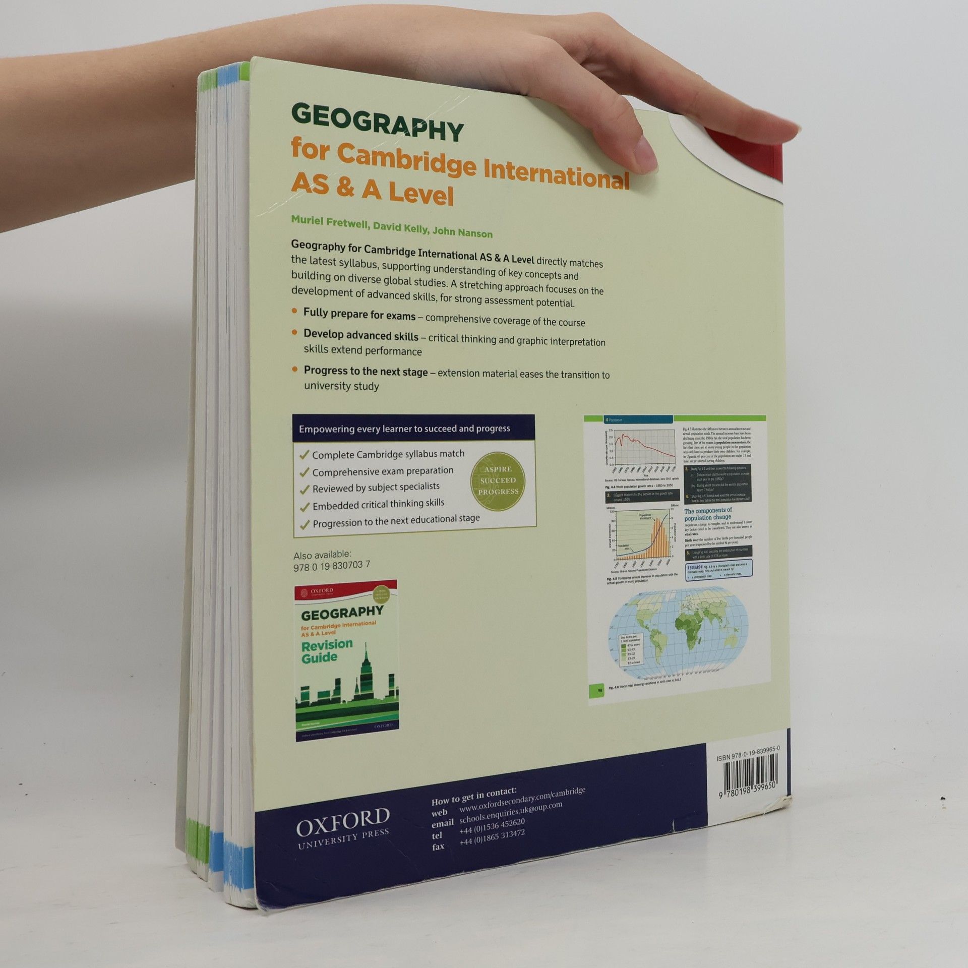 Muriel Fretwell Geography for Cambridge International AS & A Level