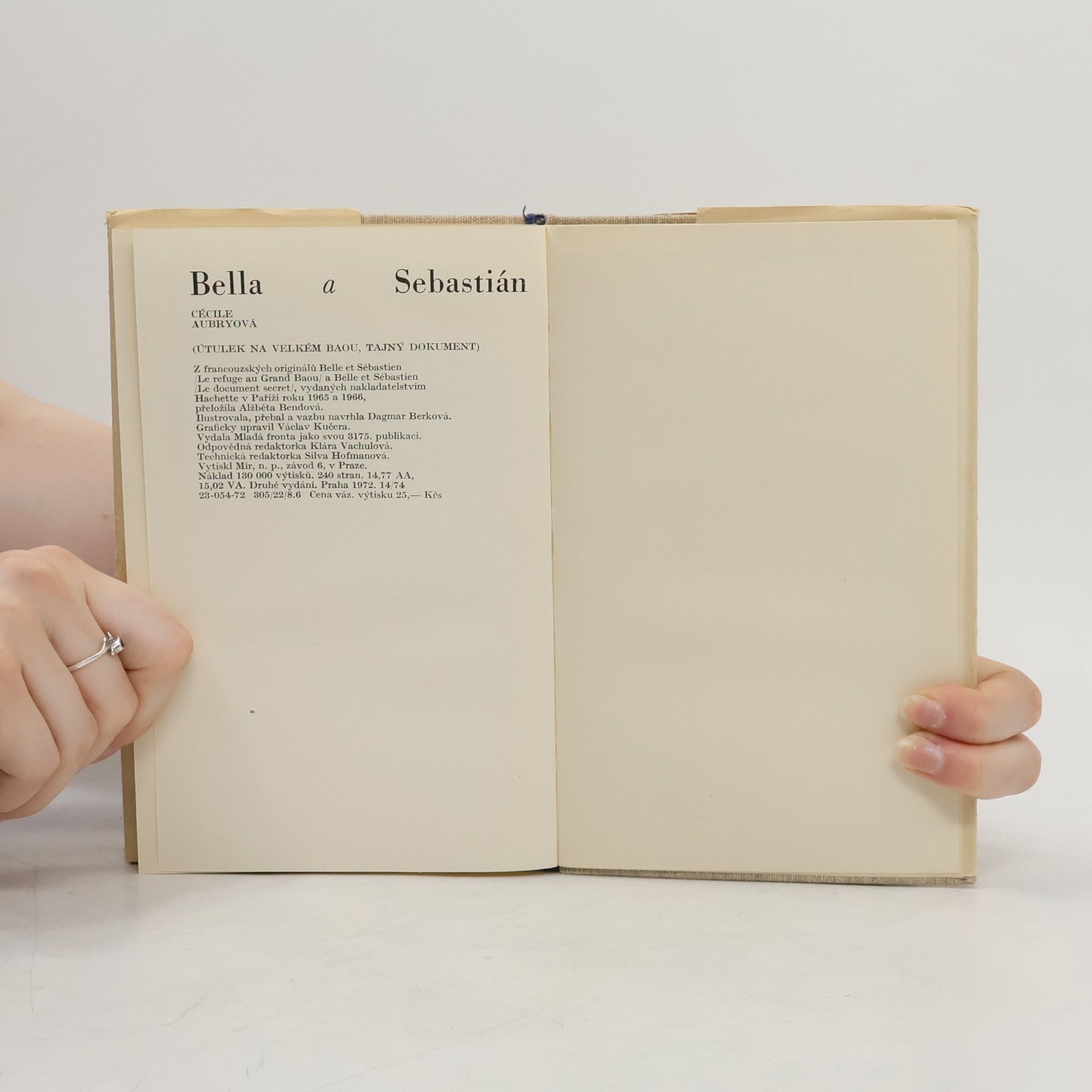 Cécile Aubry Bella a Sebastián