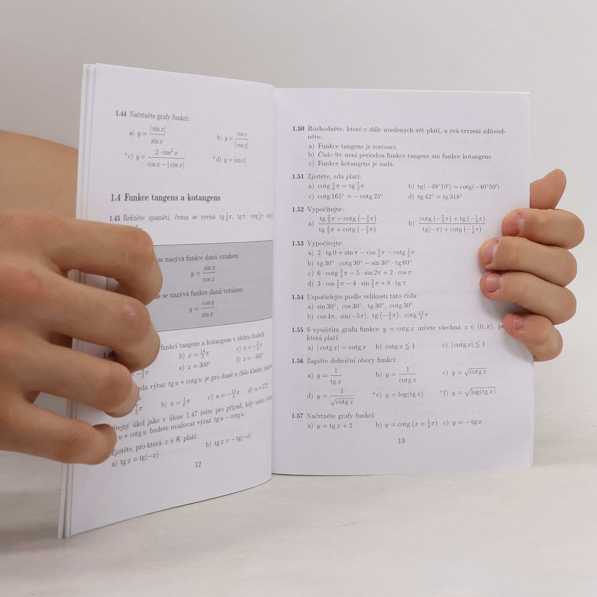 Oldřich Odvárko Sbírka úloh z matematiky pro gymnázia - Goniometrie