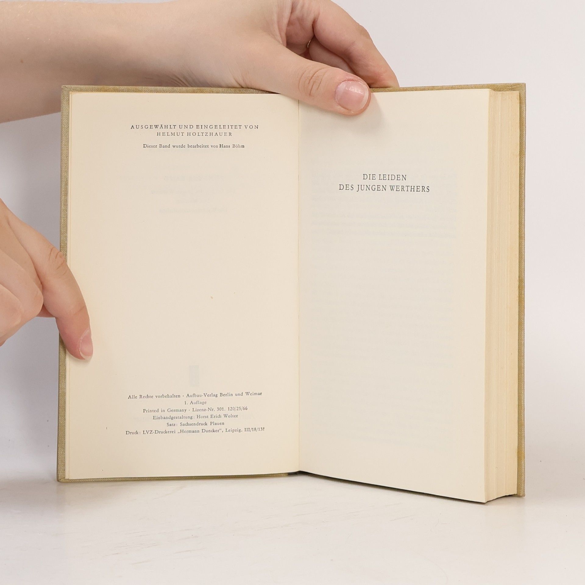 Johann Wolfgang von Goethe Goethes Werke 5