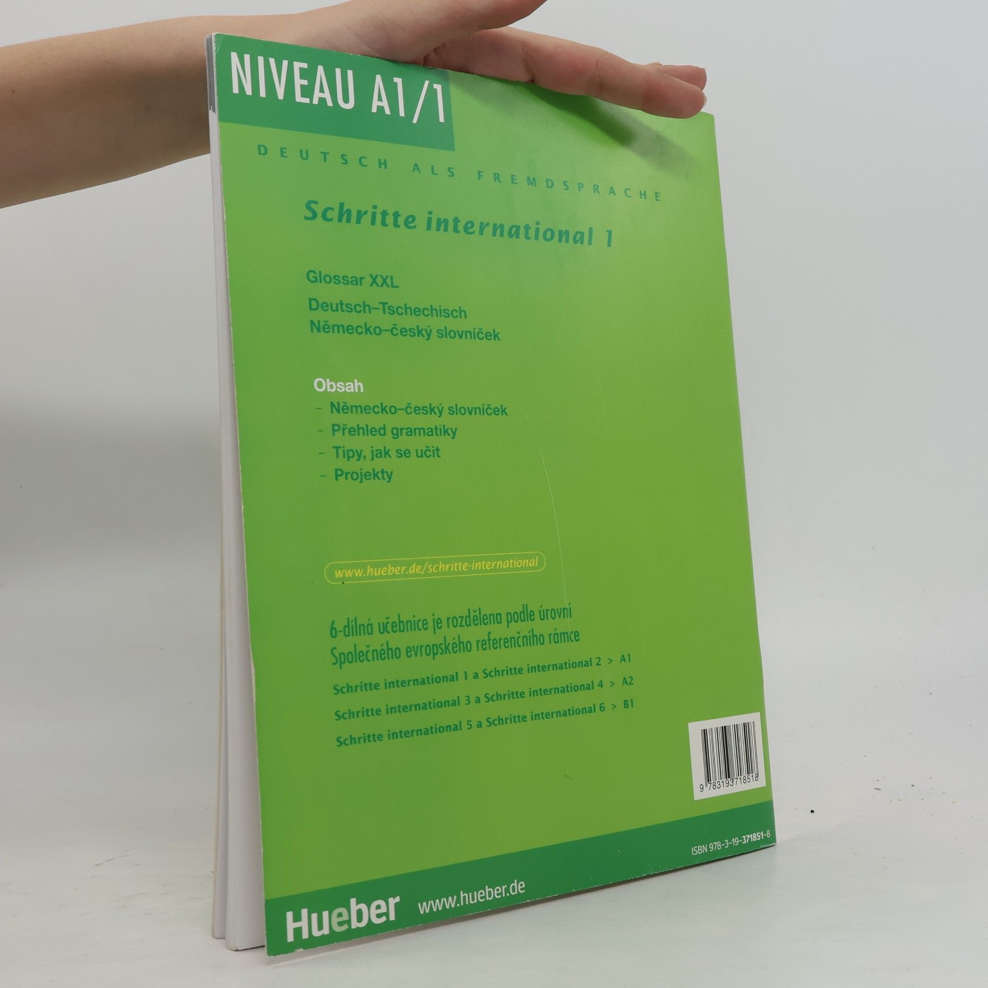 Kolektiv autorů Schritte international 1. Glossar XXL Deutsch-Tschechisch, Německo-český slovníček