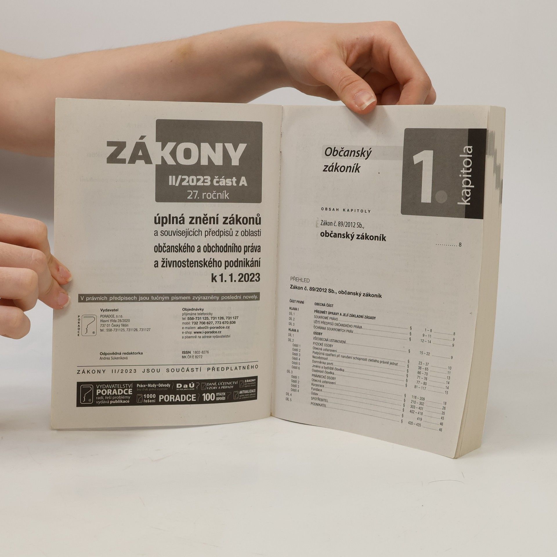 Kolektiv autorů Zákony 2023 II. část A