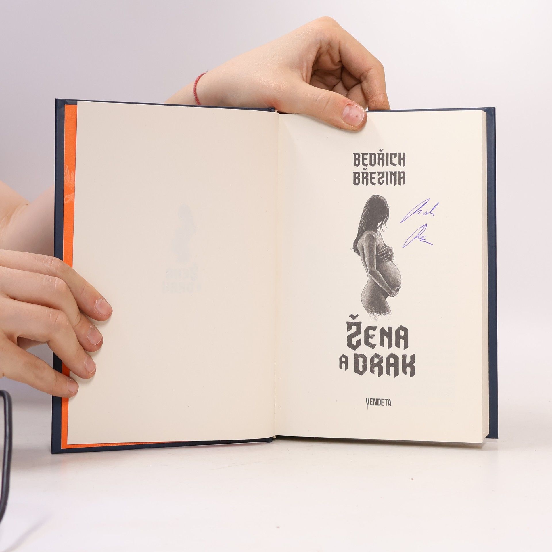 Bedřich Březina Žena a drak