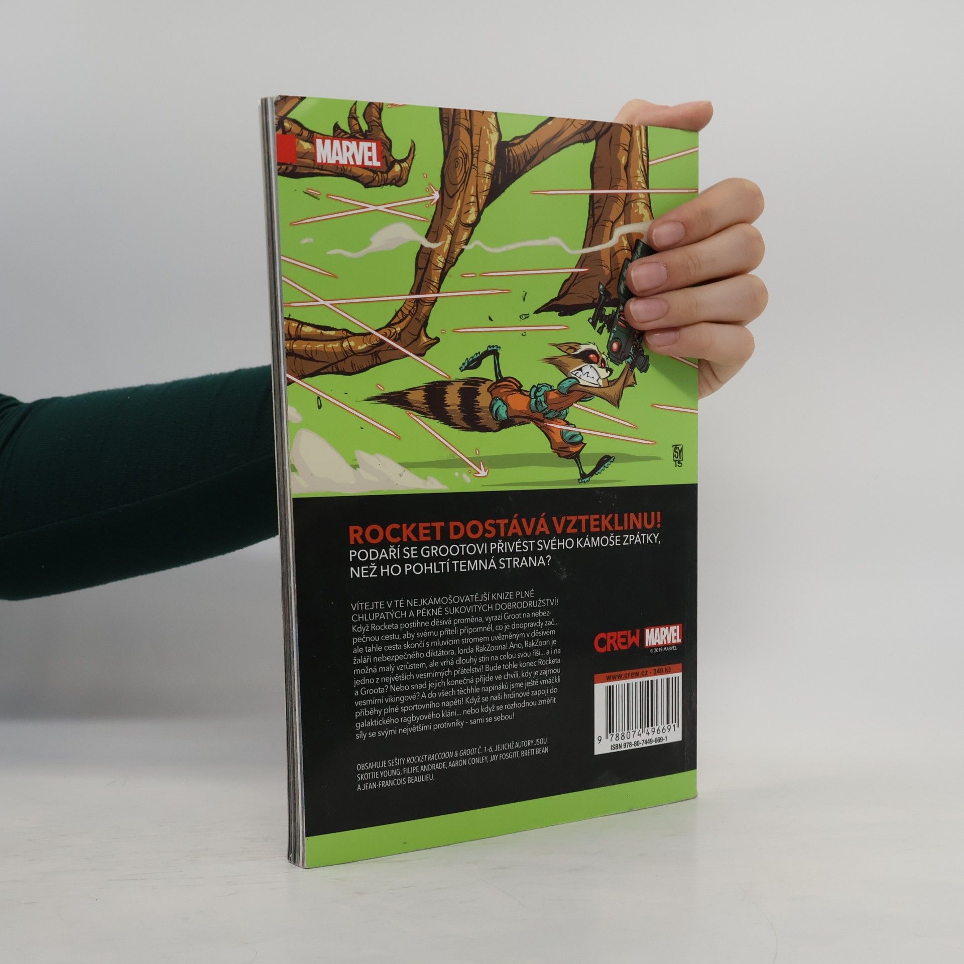 Skottie Young Rocket a Groot. Profíci v akci