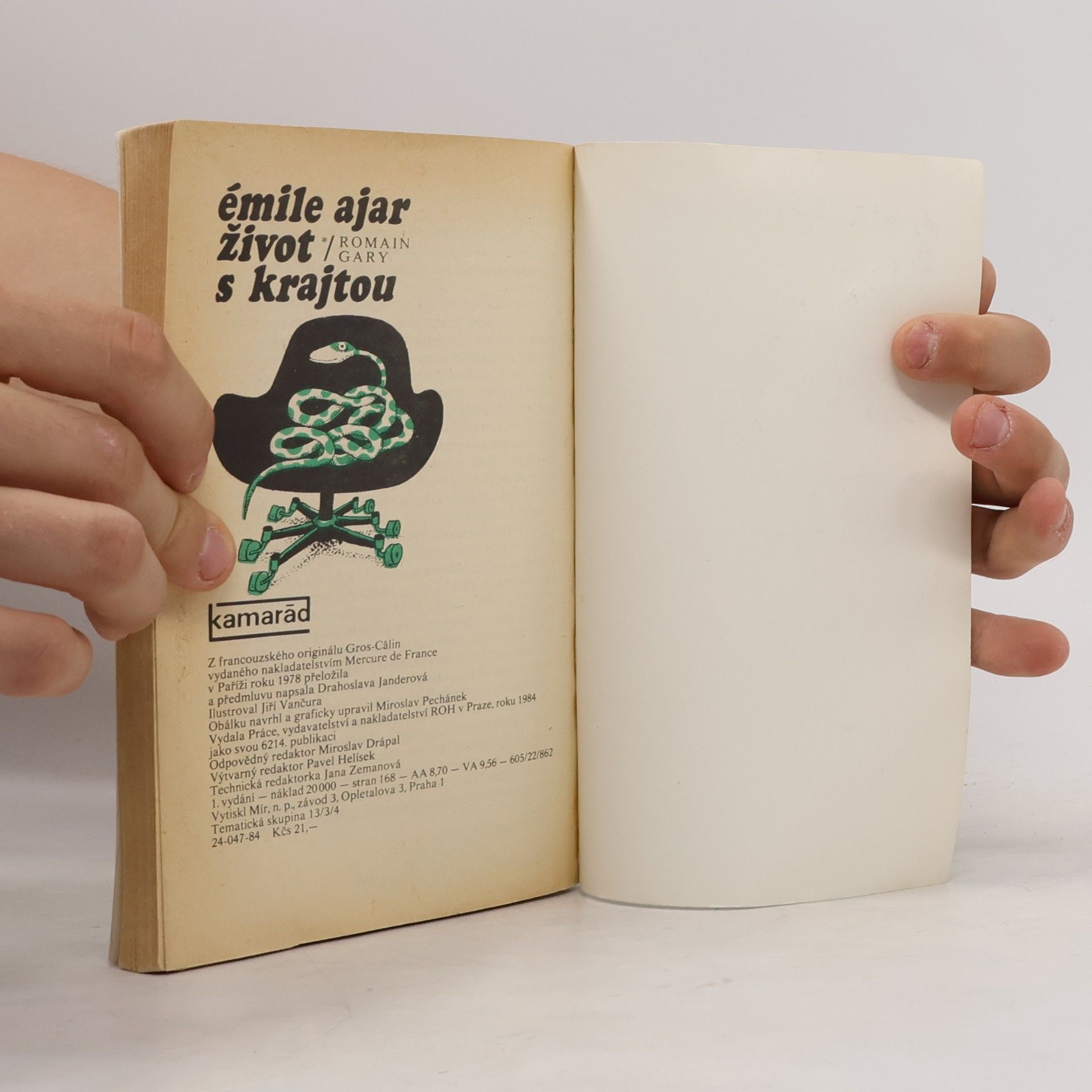 Romain Gary Život s krajtou