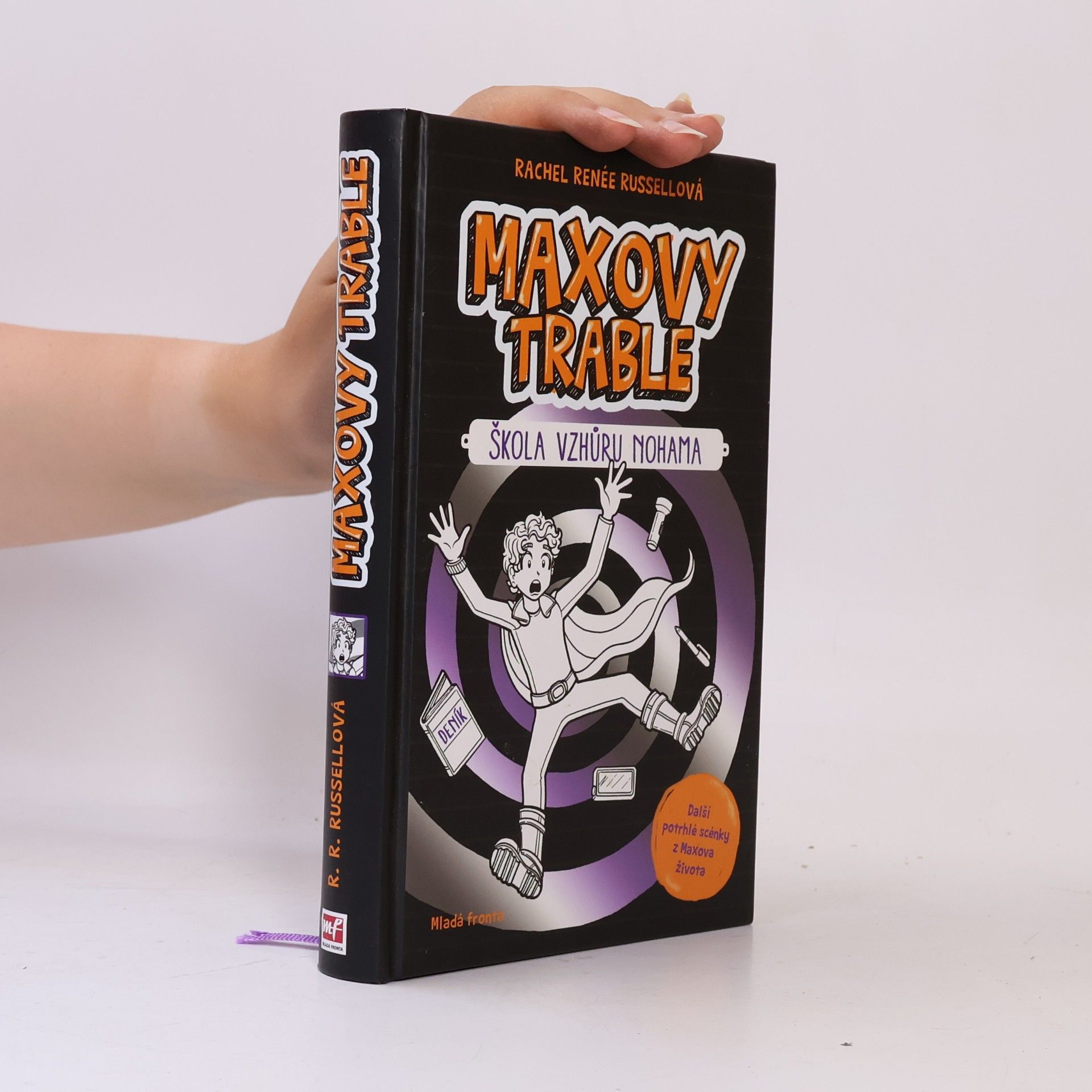 Nikki Russell Maxovy trable. Kniha druhá, Škola vzhůru nohama