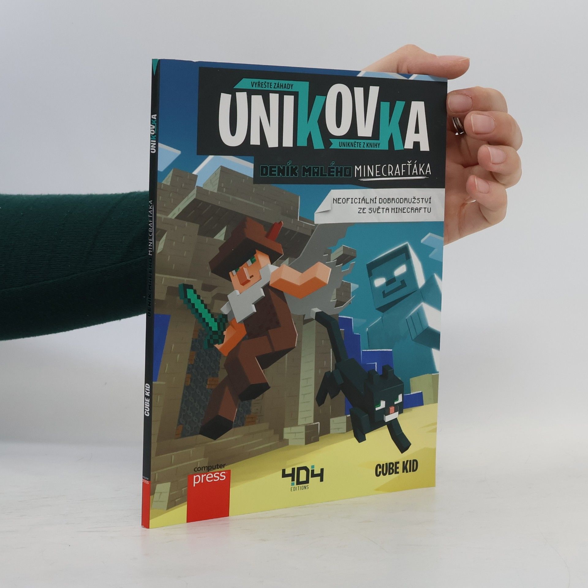 Cube Kid Deník malého minecrafťáka - únikovka