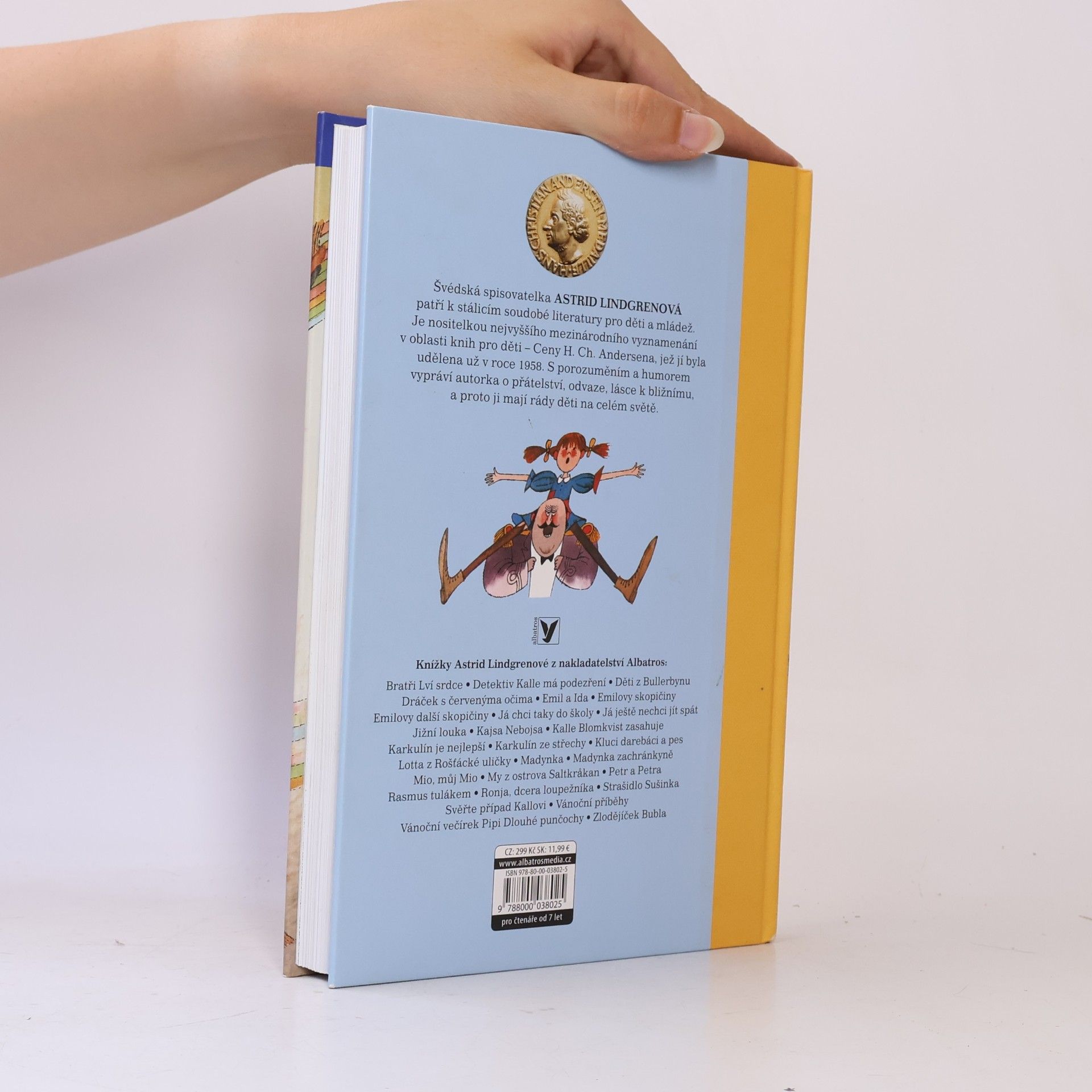 Astrid Lindgren Pipi Dlouhá punčocha