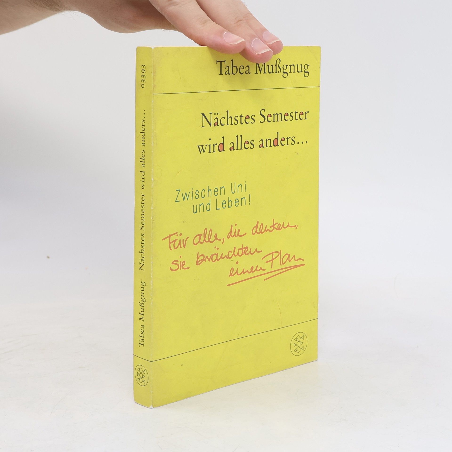 Tabea Mußgnug Nächstes Semester wird alles anders ...