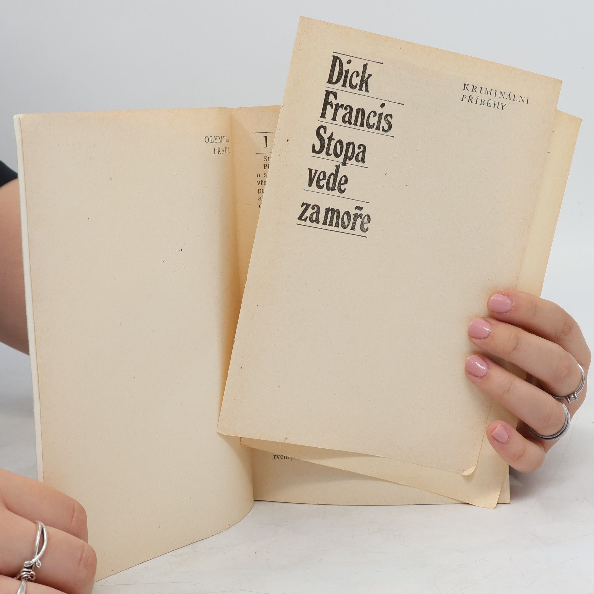 Dick Francis Stopa vede za moře