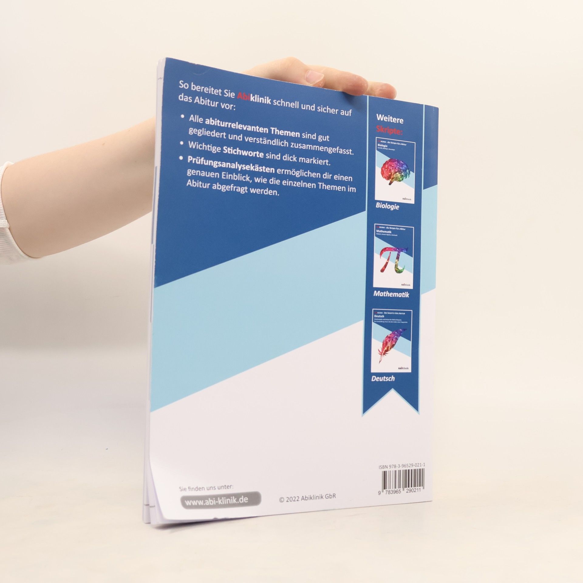 Julia Gröninger Abiklinik - Die Skripte fürs Abitur, Englisch