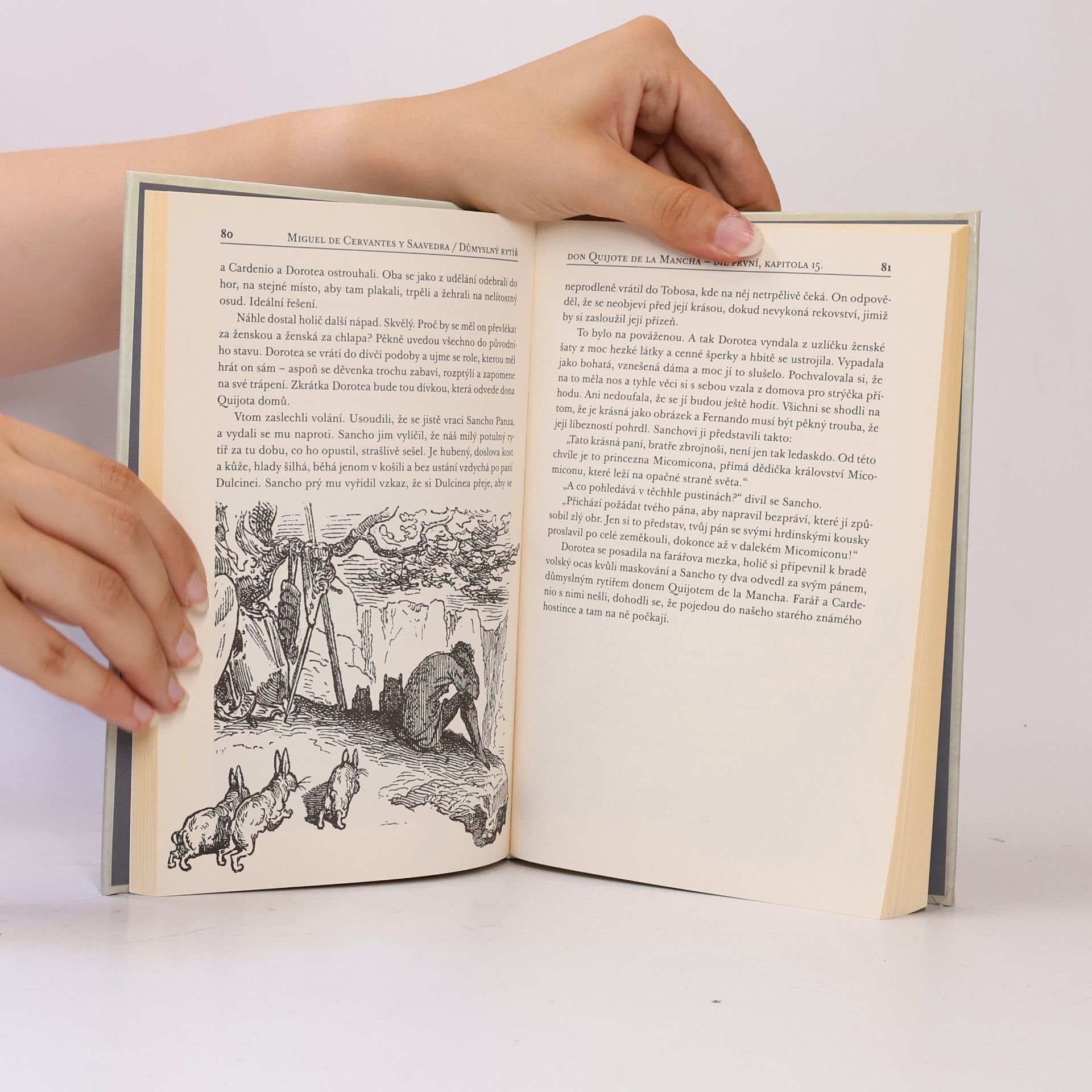 Miguel de Cervantes y Saavedra Důmyslný rytíř Don Quijote de La Mancha