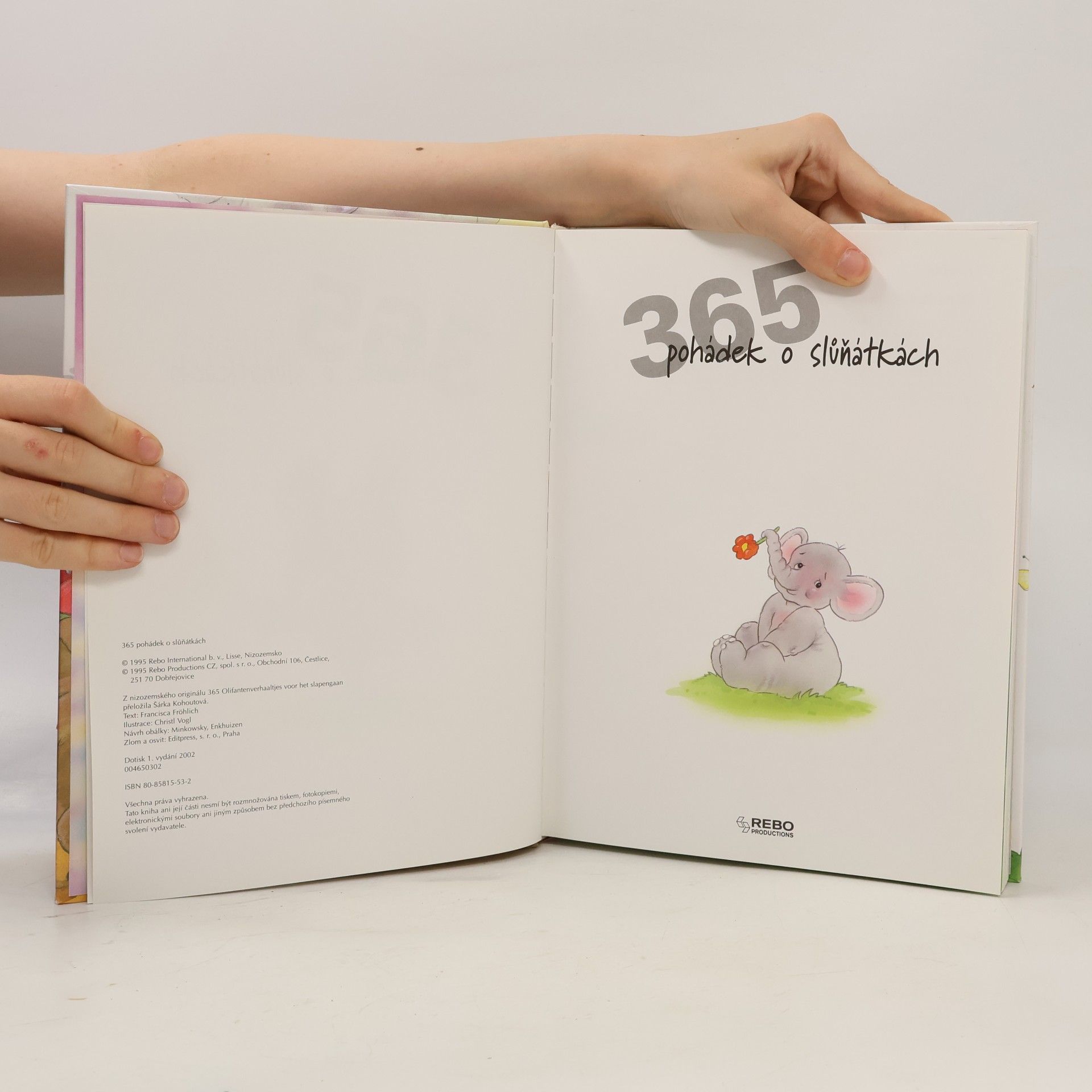 Christl Vogl 365 pohádek o slůňátkách