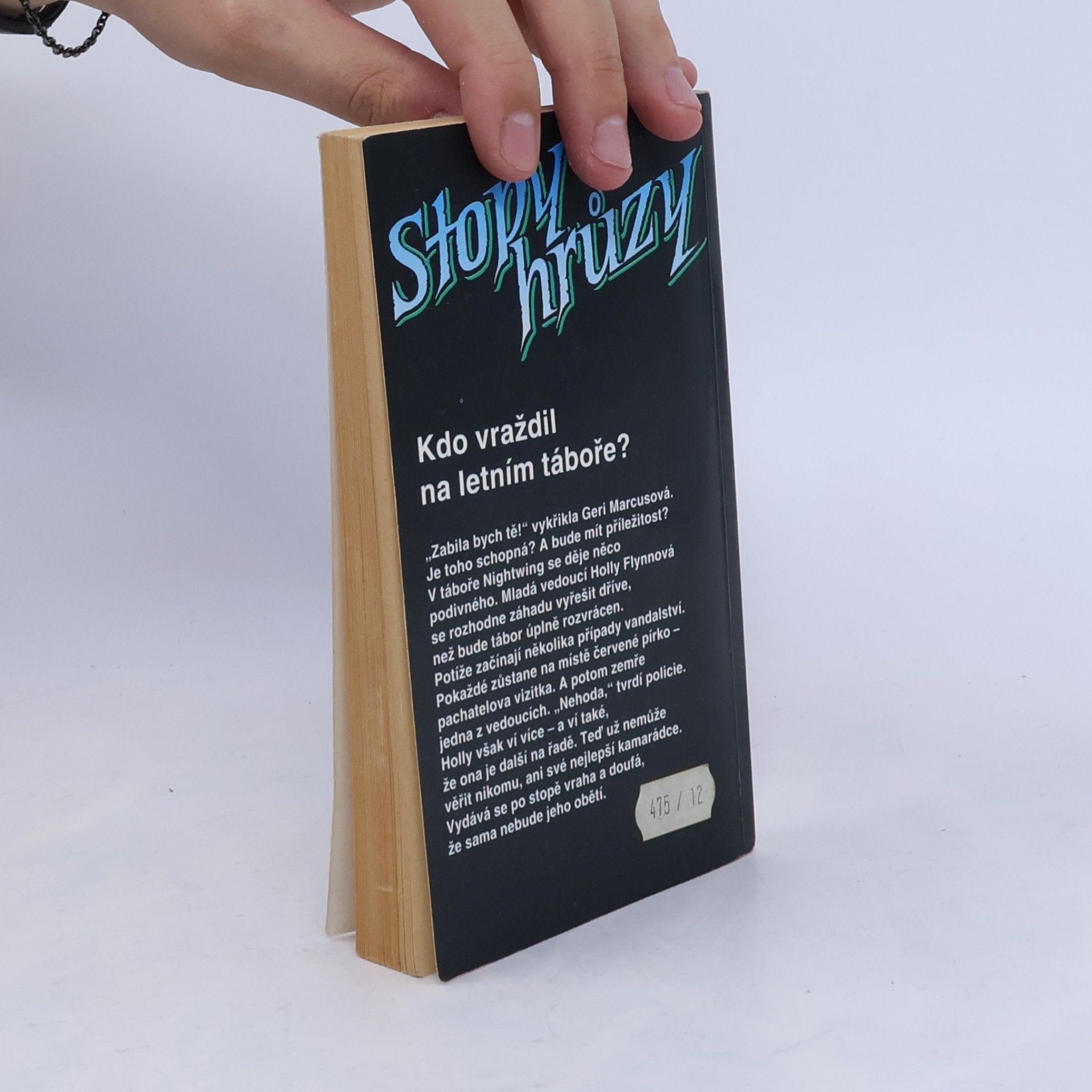 R. L. Stine Letní msta - Stopy hrůzy, svazek 13