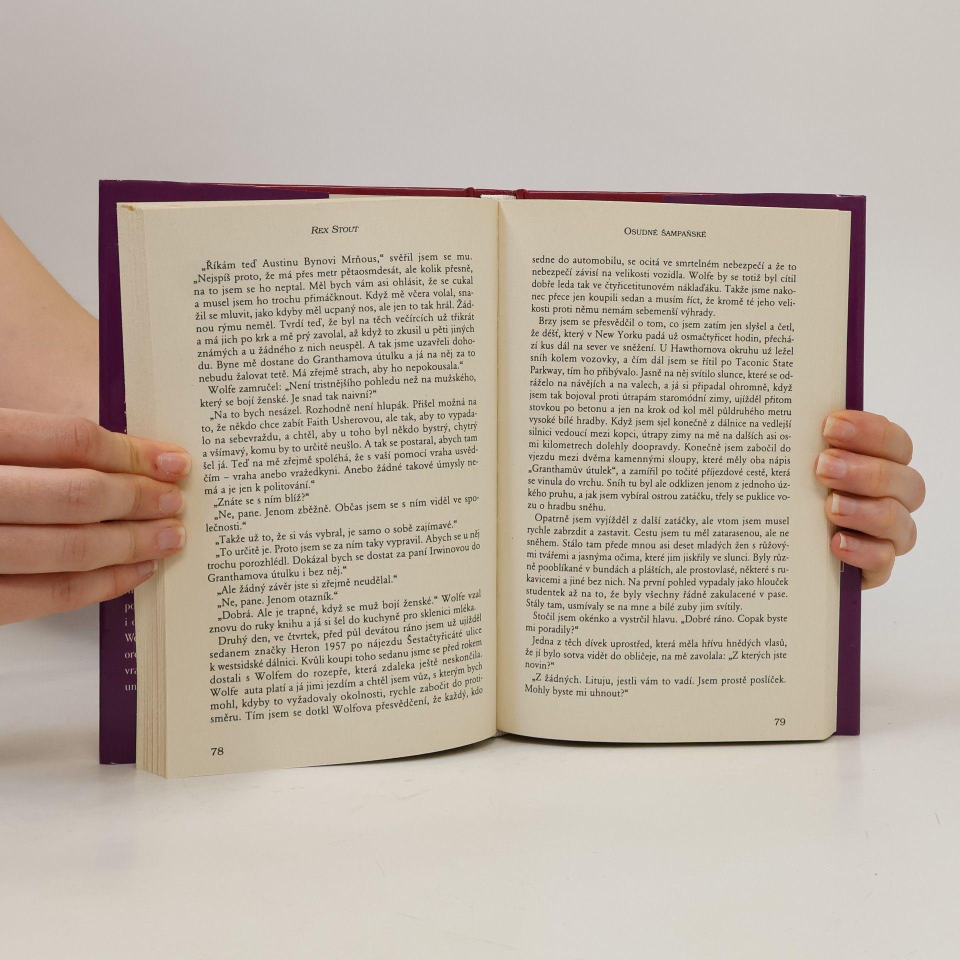 Rex Stout Osudné šampaňské