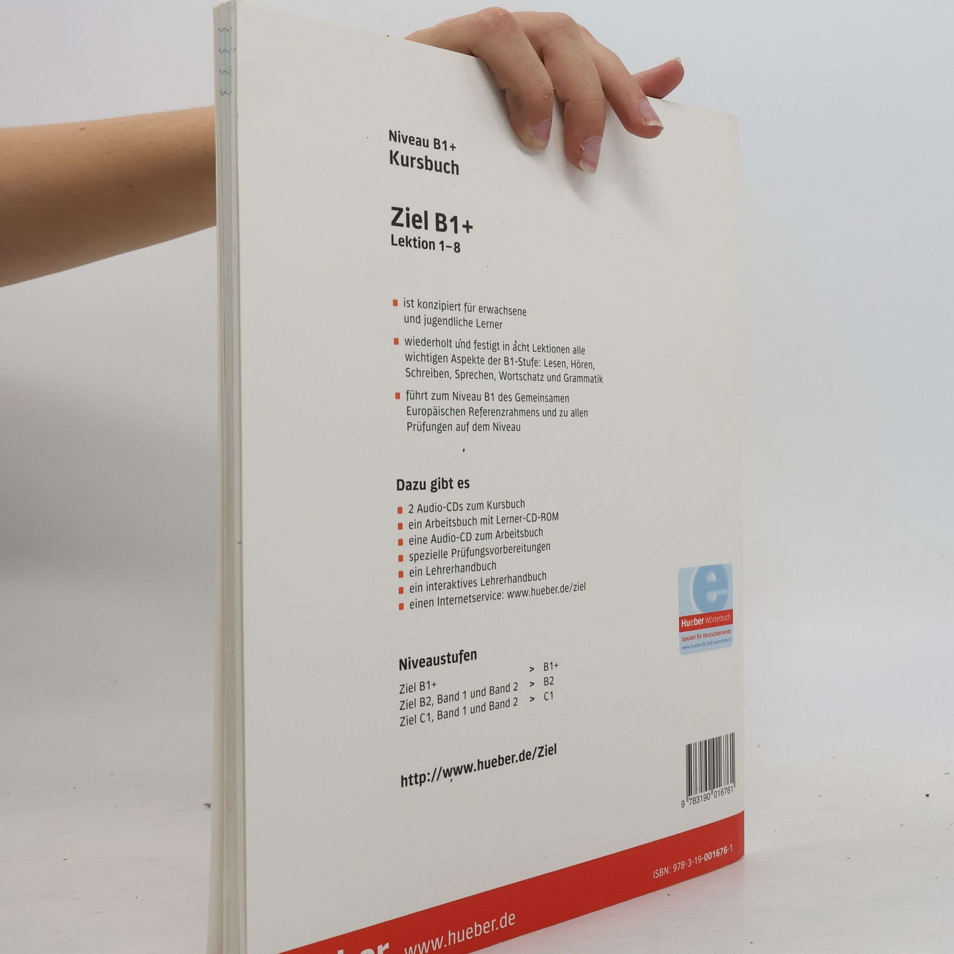Autorenkollektiv Ziel. B1+. Kursbuch: Lektion 1-8