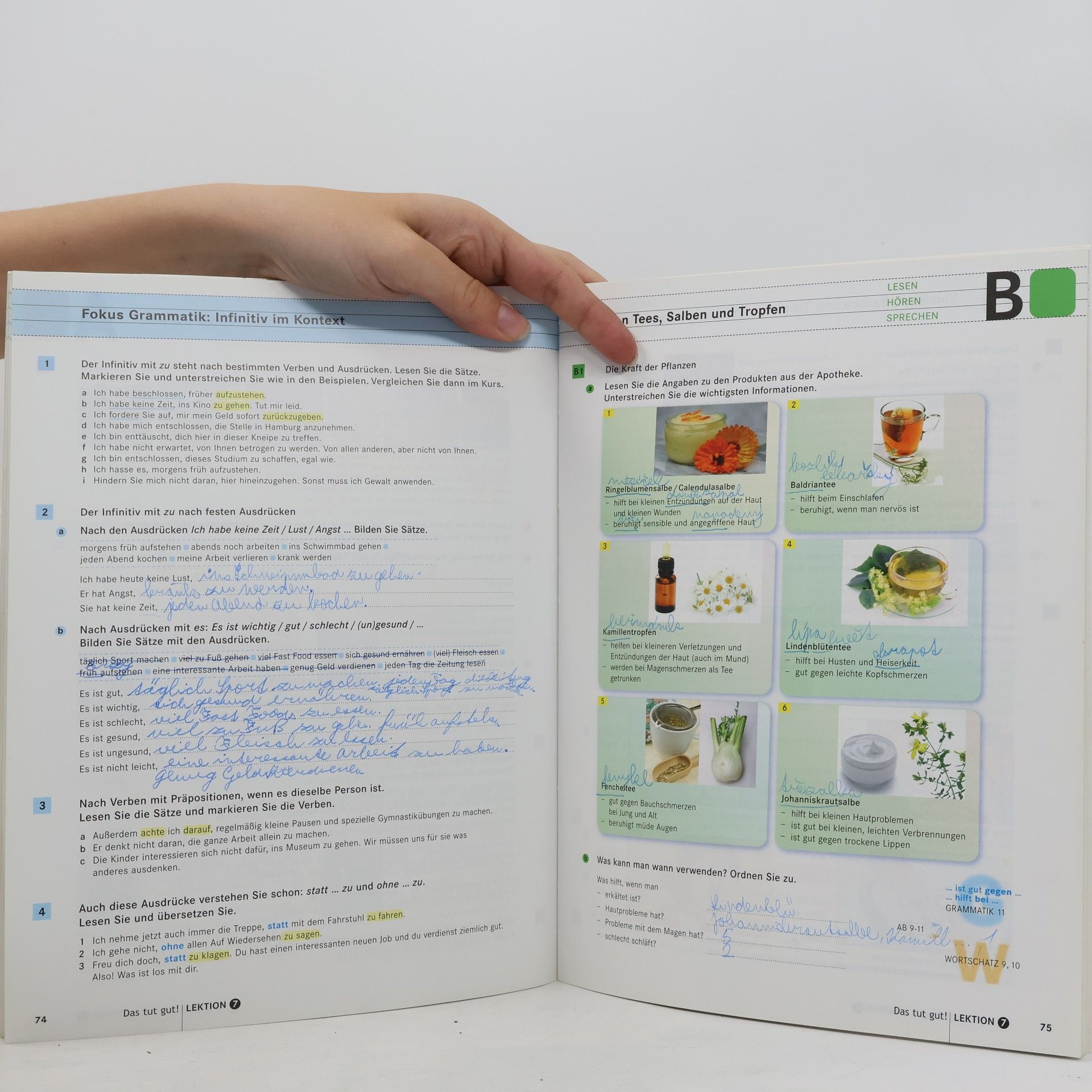 Autorenkollektiv Ziel. B1+. Kursbuch: Lektion 1-8