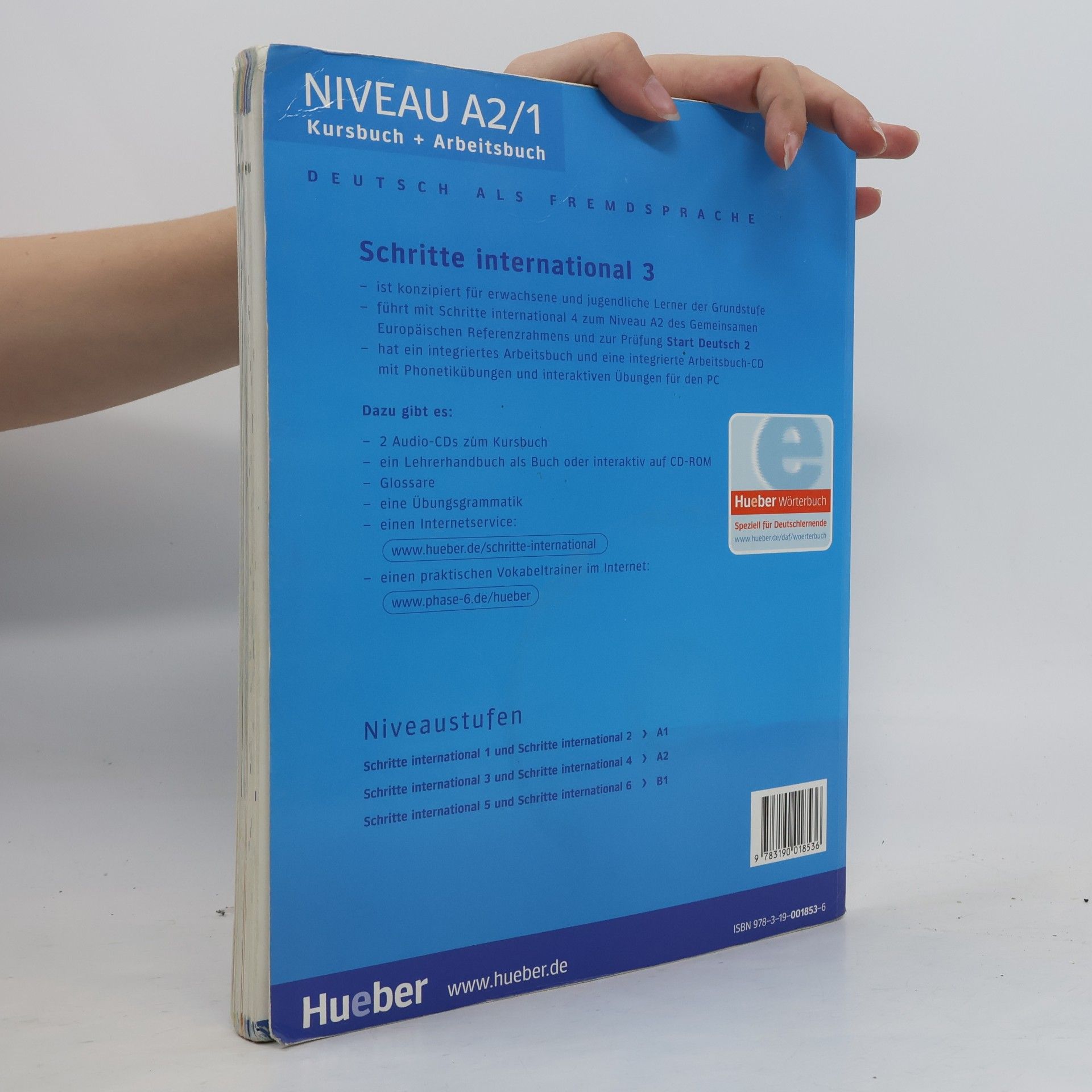 Silke Hilpert Schritte 3 international : deutsch als fremdsprache : kursbuch + arbeitsbuch. Niveau A2