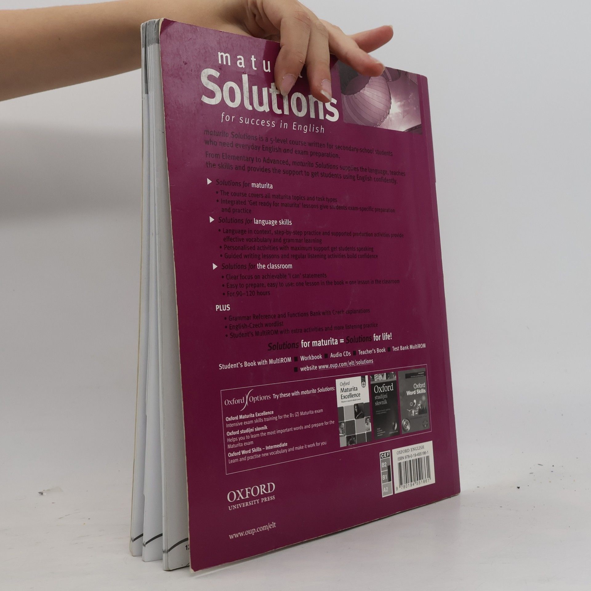 Jane Hudson Maturita Solutions. Intermediate Workbook