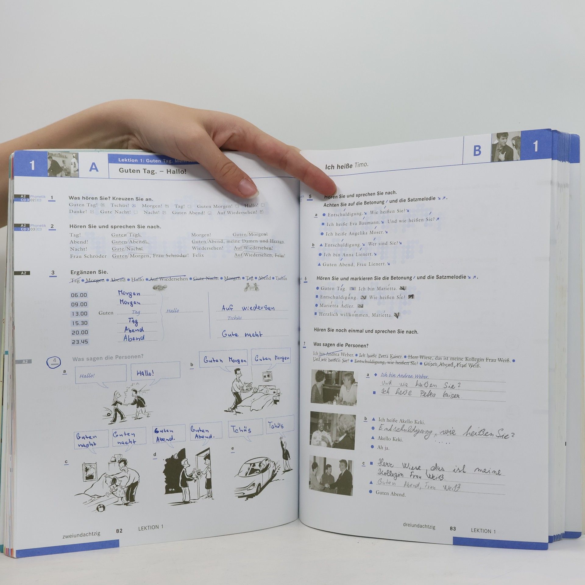 AA.VV. Schritte international 1. Kursbuch + Arbeitsbuch