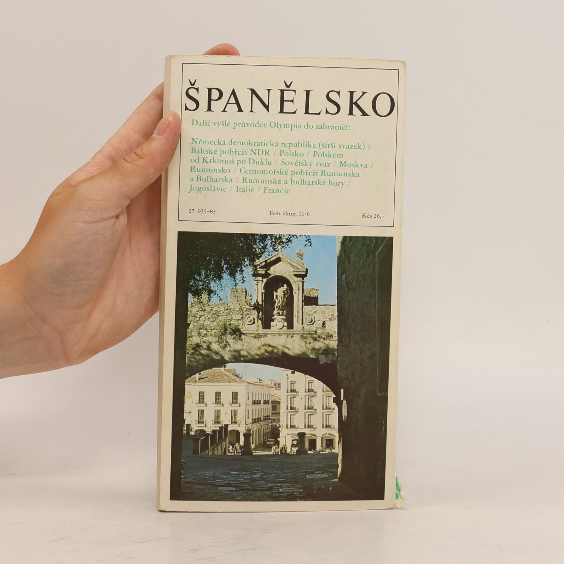 Autorenkollektiv Španělsko průvodce olympia