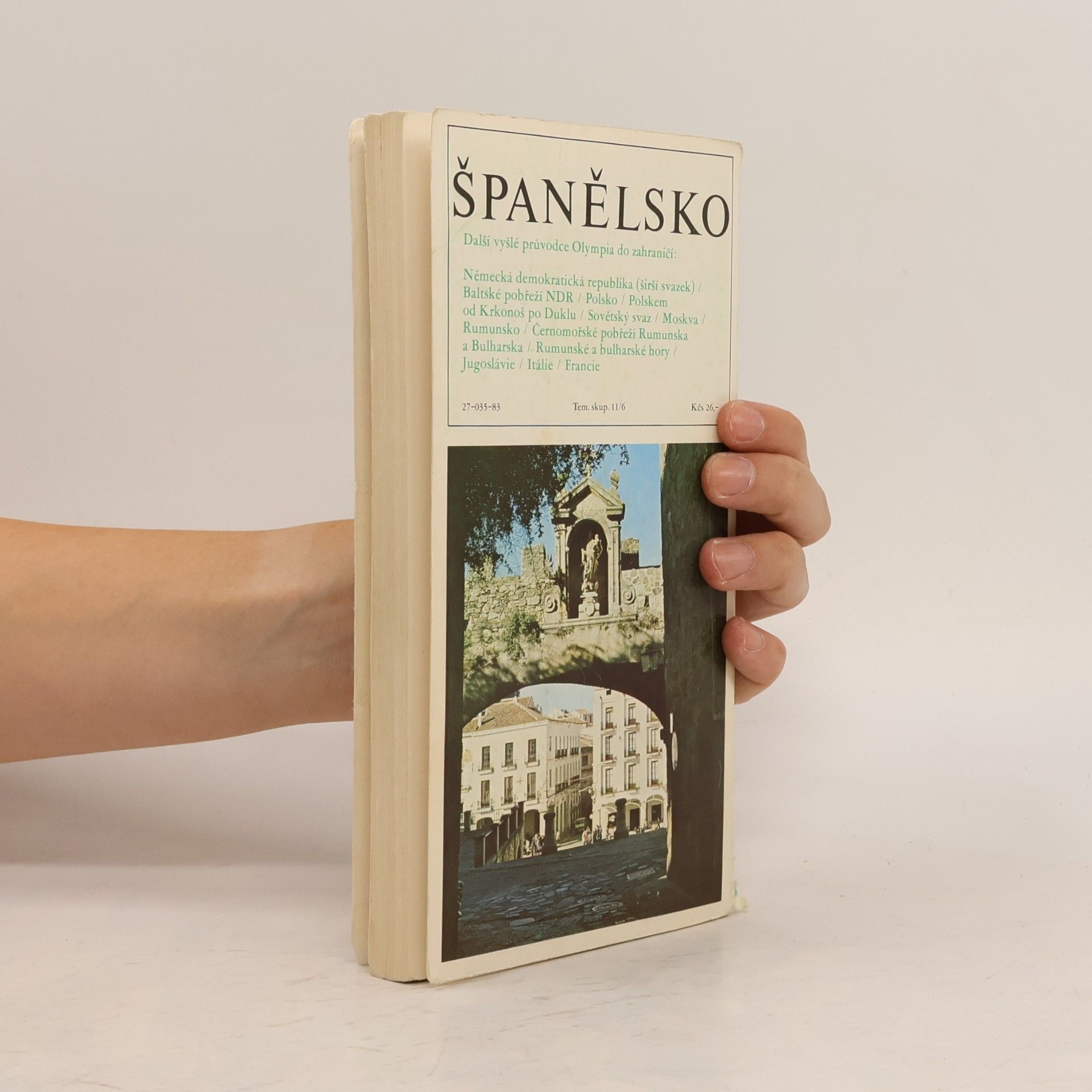 Autorenkollektiv Španělsko průvodce olympia