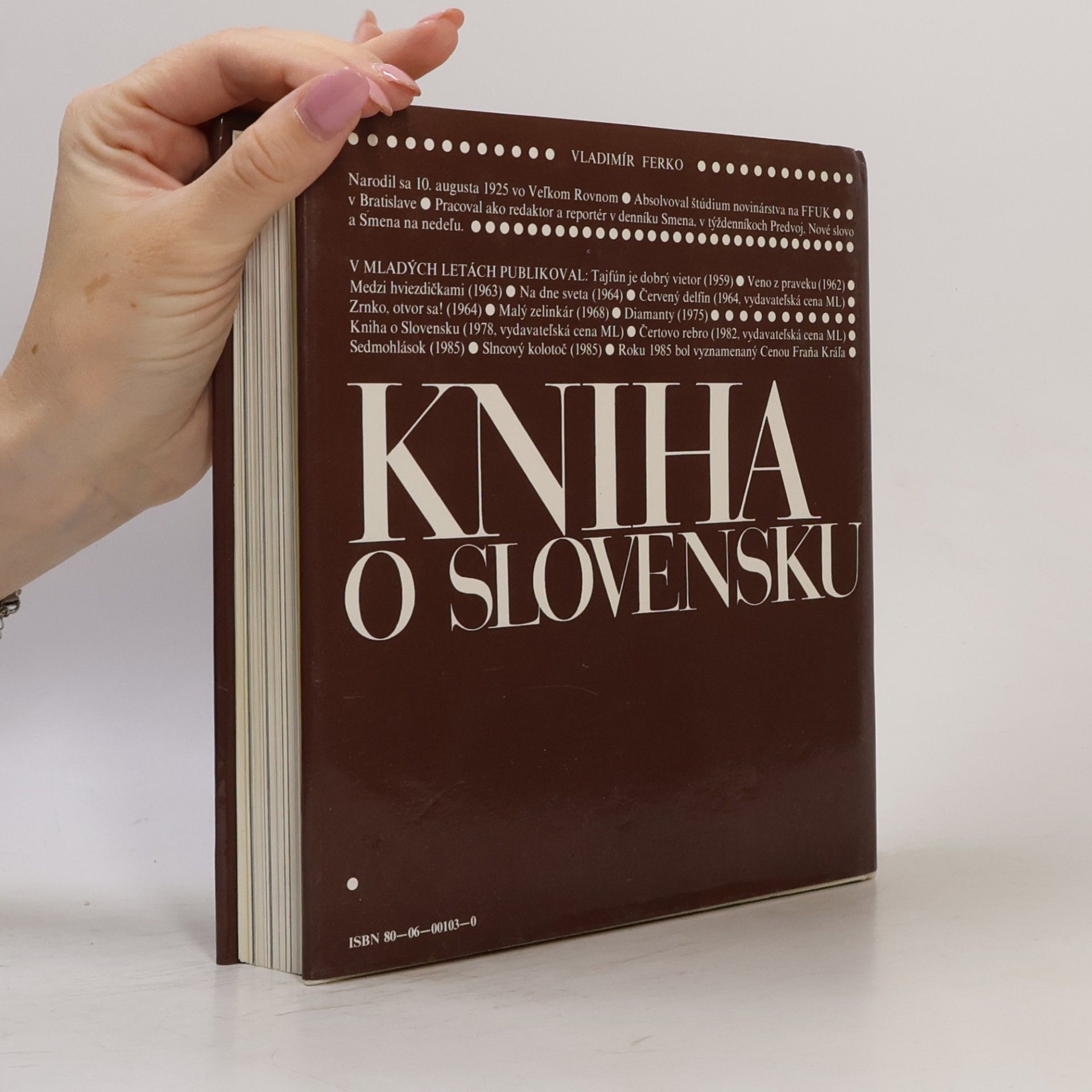 Vladimír Ferko Kniha o Slovensku
