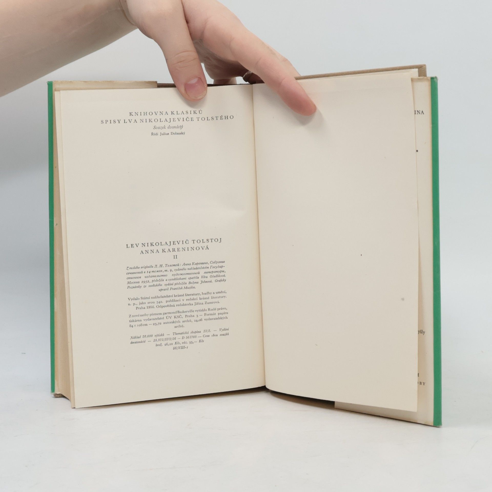 Lew Nikolajewitsch Tolstoi Anna Kareninová II