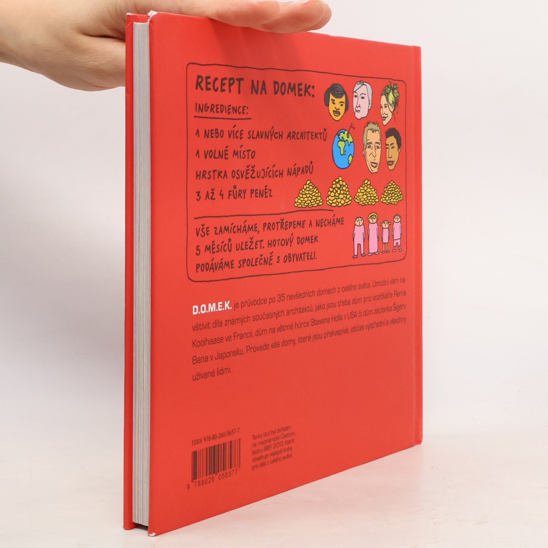 Aleksandra Mizielińska D.O.M.E.K. DOMEK. Důvtipná obrázková mozaika efektních konstrukcí