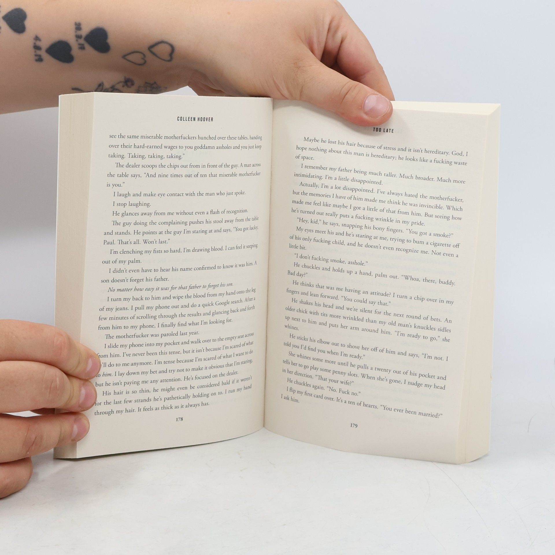 Colleen Hoover Too Late