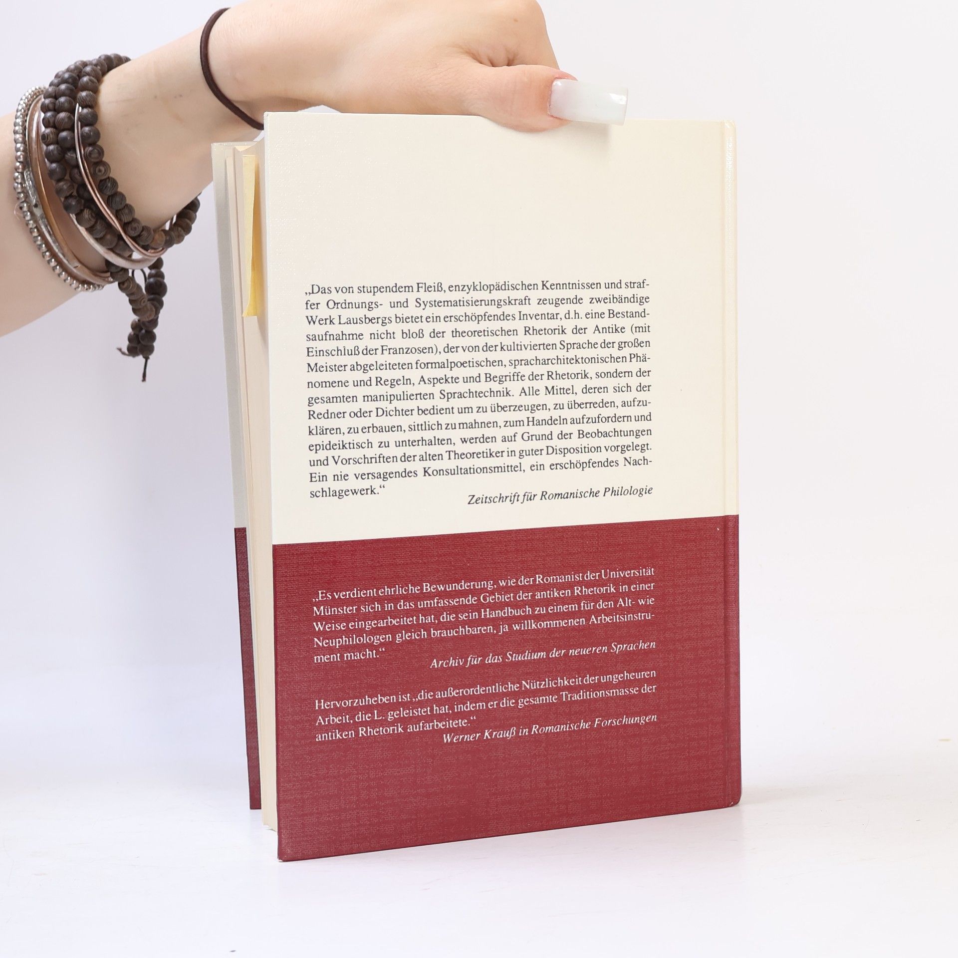 Heinrich Lausberg Handbuch der literarischen Rhetorik