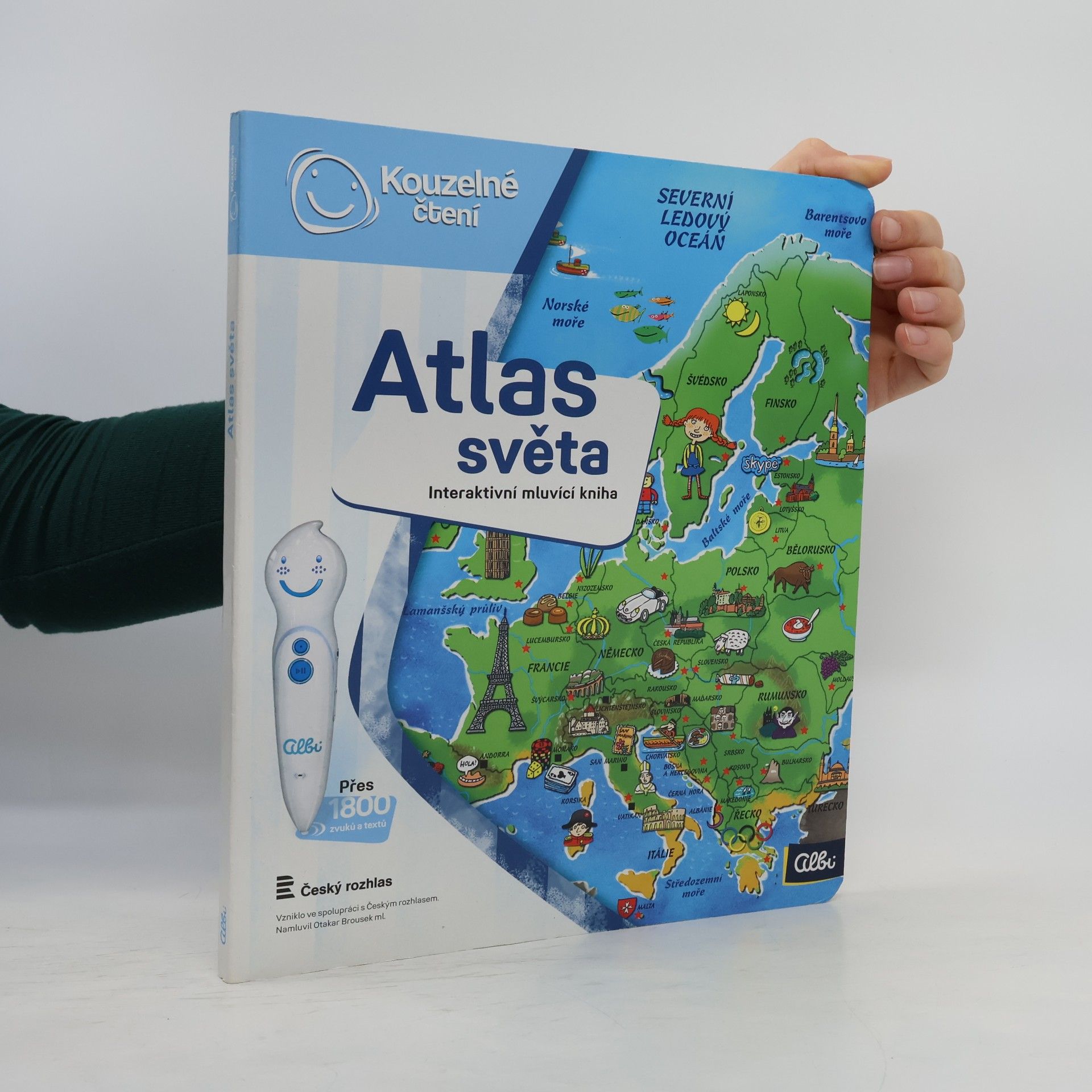 Tereza Kocová Atlas světa. Interaktivní mluvící kniha
