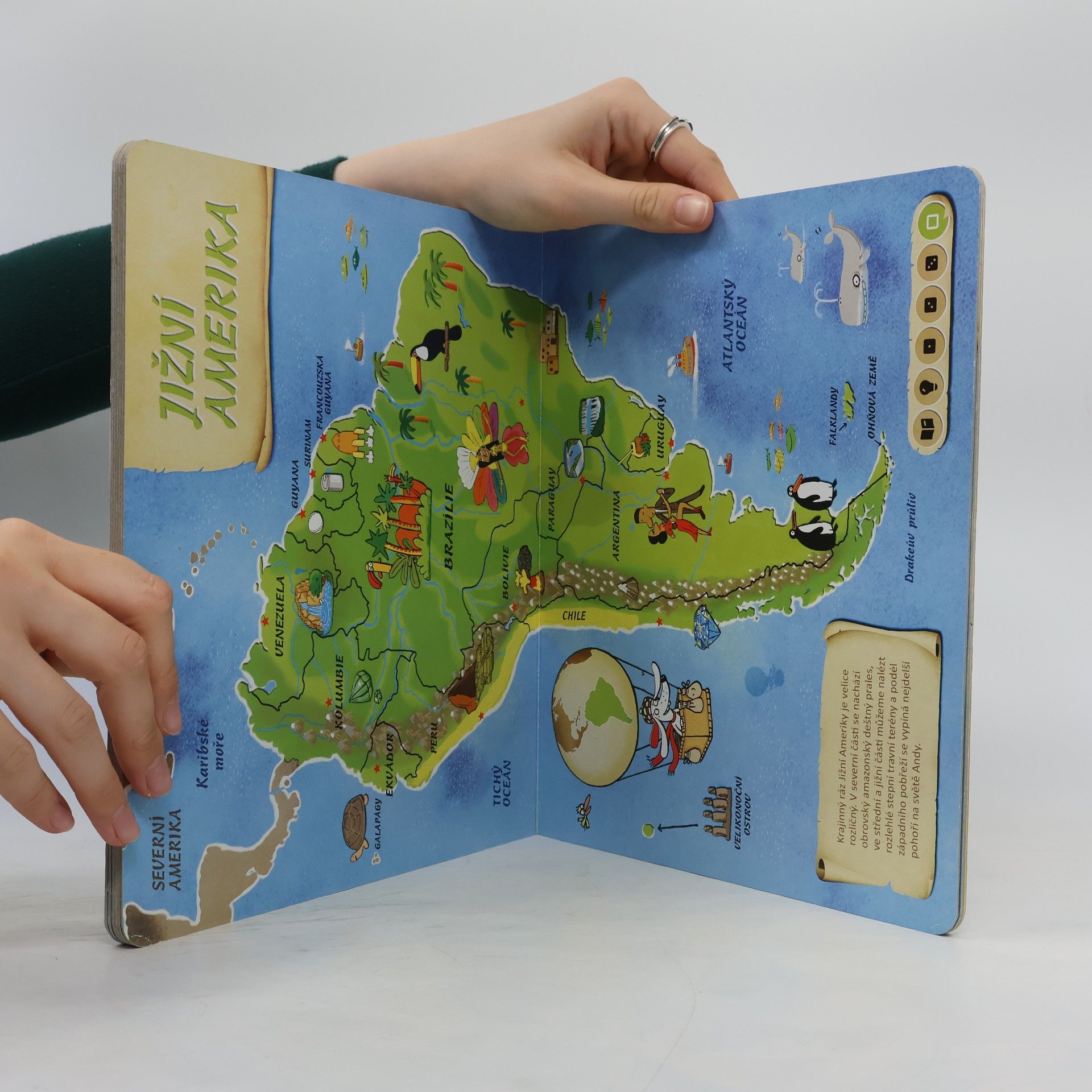 Tereza Kocová Atlas světa. Interaktivní mluvící kniha