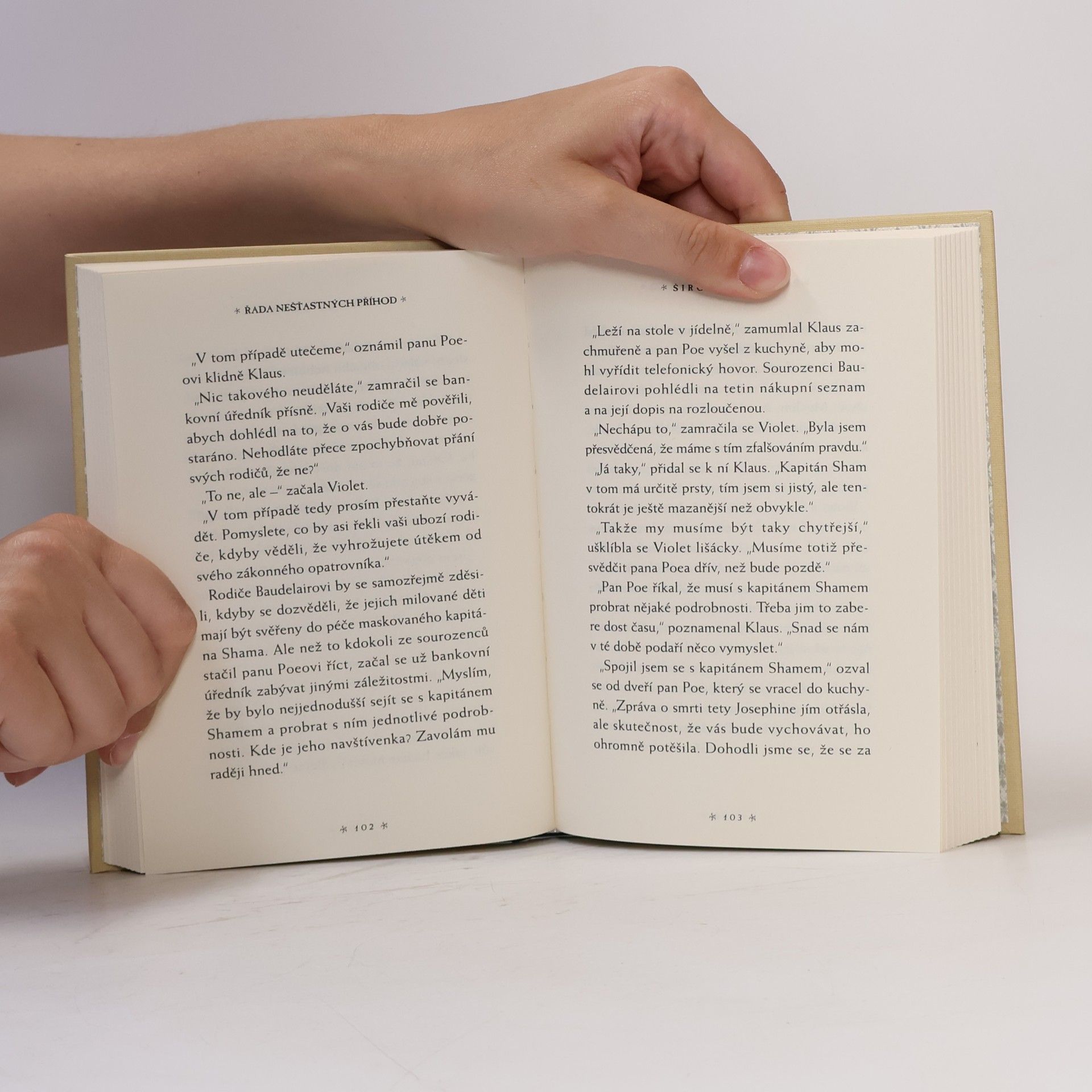 Lemony Snicket Řada nešťastných příhod 3. Široké okno