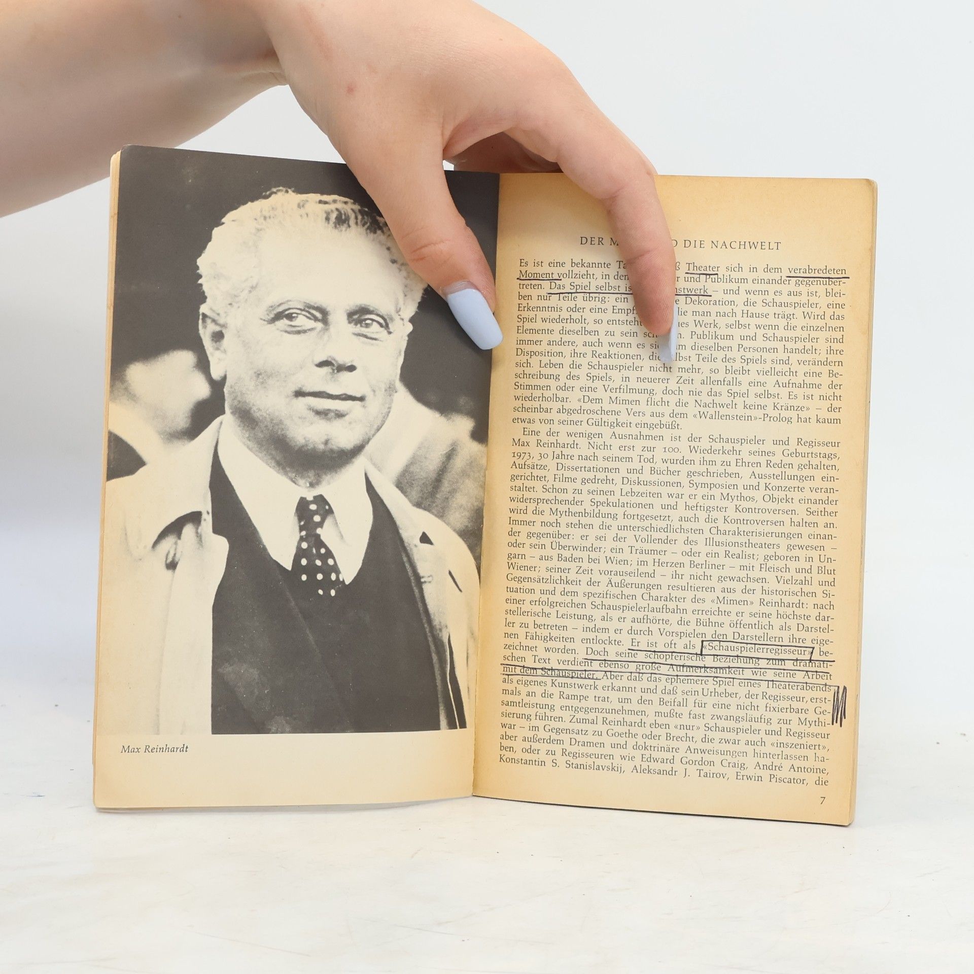 Leonhard M. Fiedler Max Reinhardt
