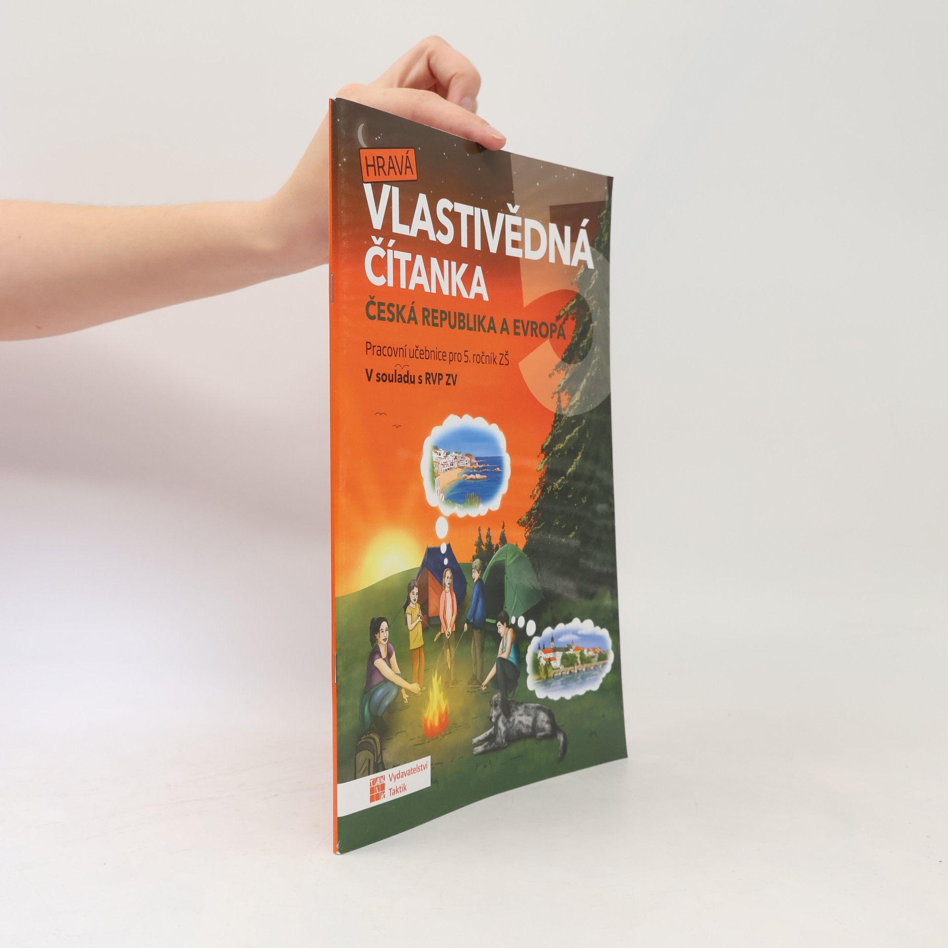 Collectif d'auteurs Hravá vlastivědná čítanka 5 - Česká republika a Evropa
