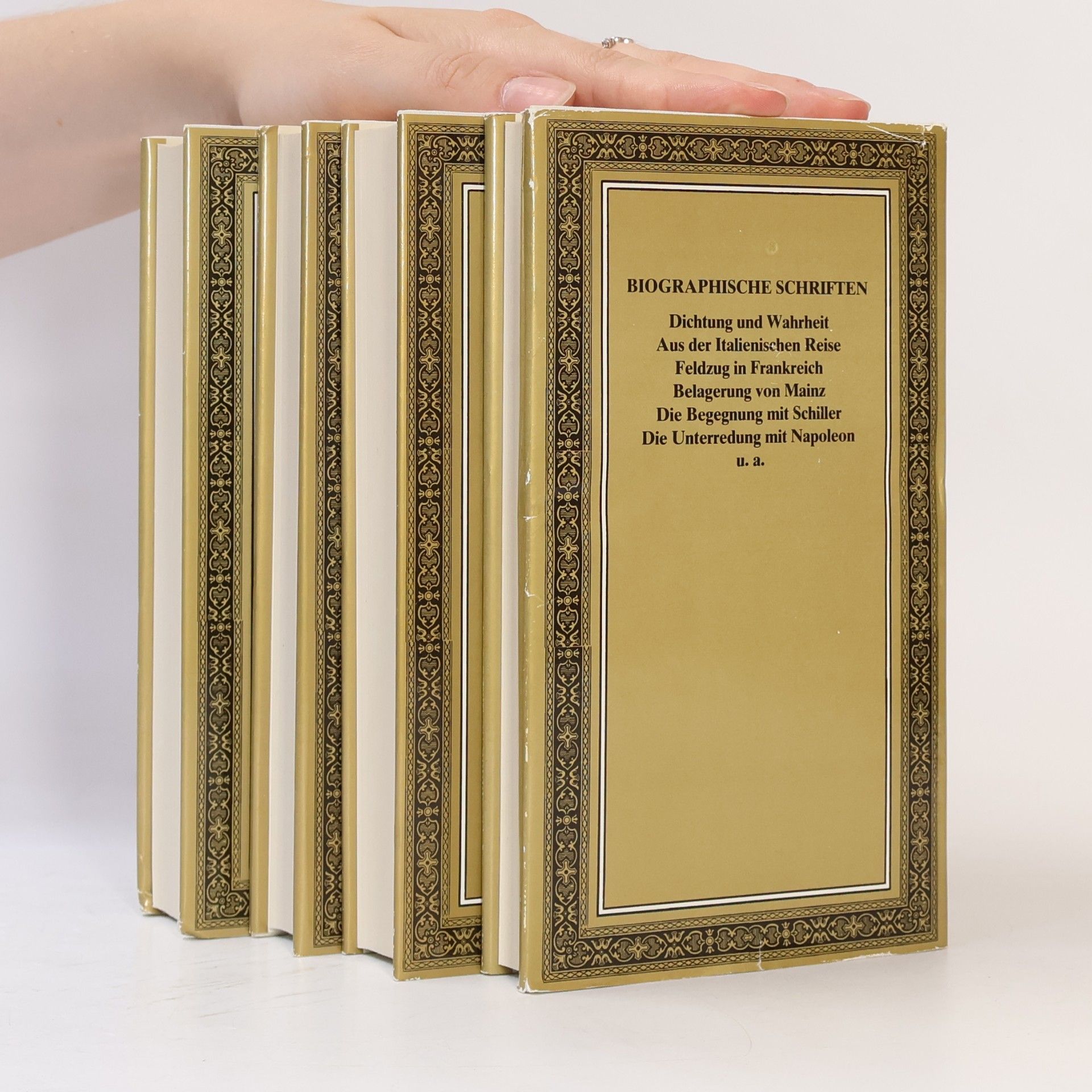 Johann Wolfgang von Goethe Werke in Vier Bänden 1-4