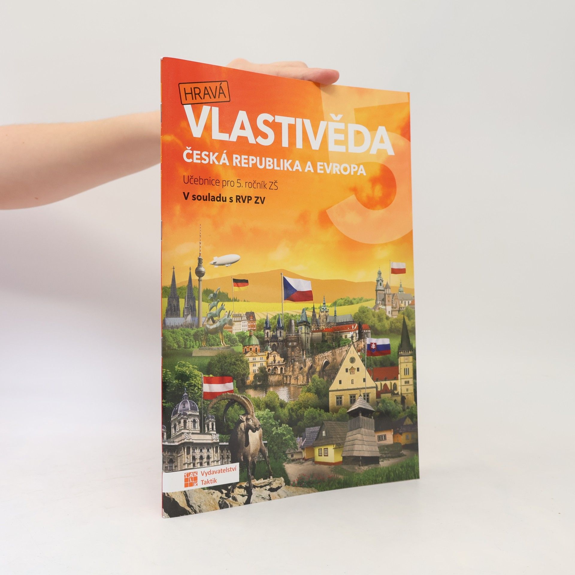 Autorenkollektiv Hravá vlastivěda 5 Učebnice Česká republika a Evropa