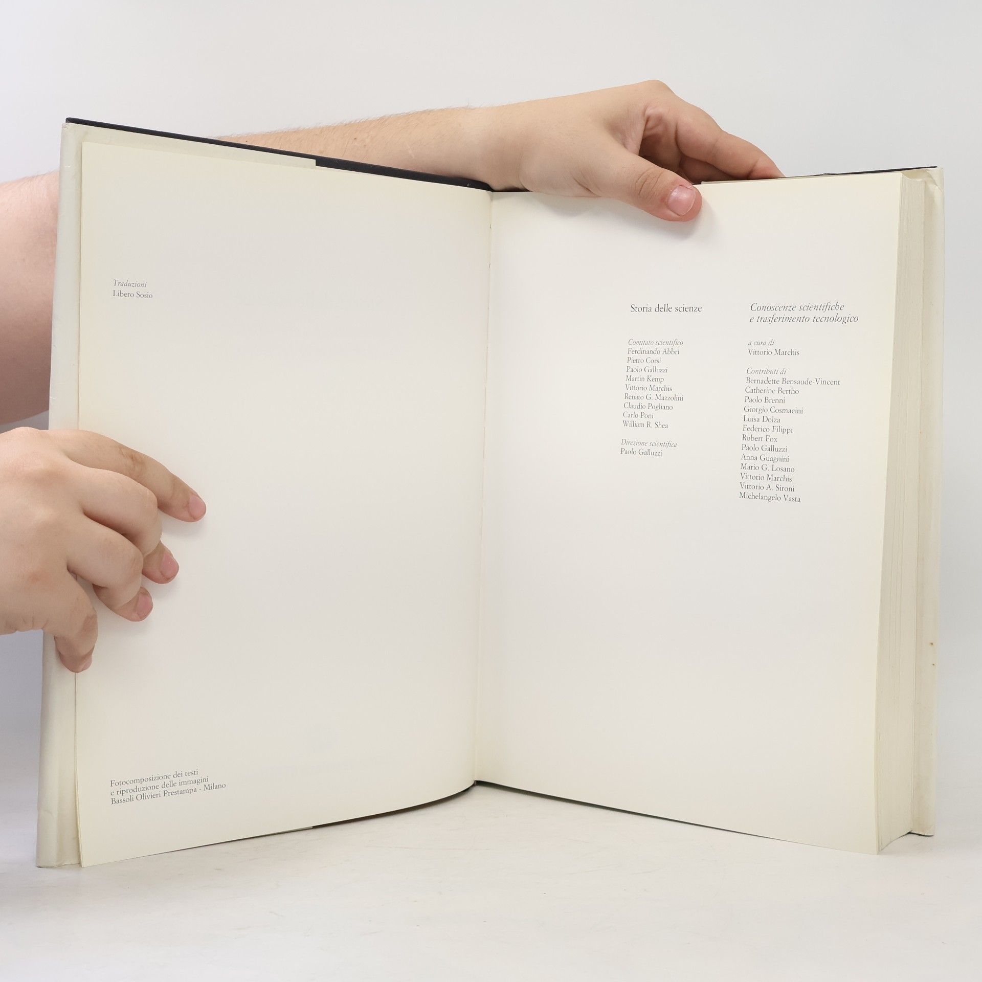 Autores varios Conoscenze scientifiche e transferimento tecnologico