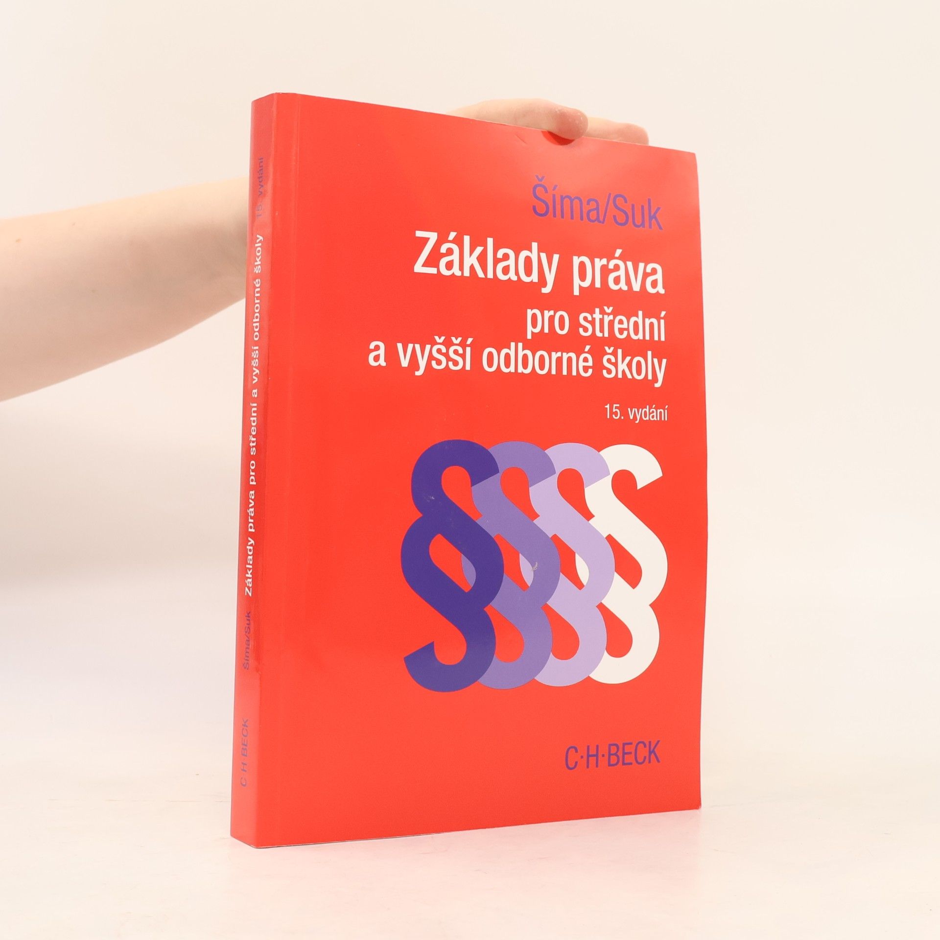Milan Suk Základy práva pro střední a vyšší odborné školy