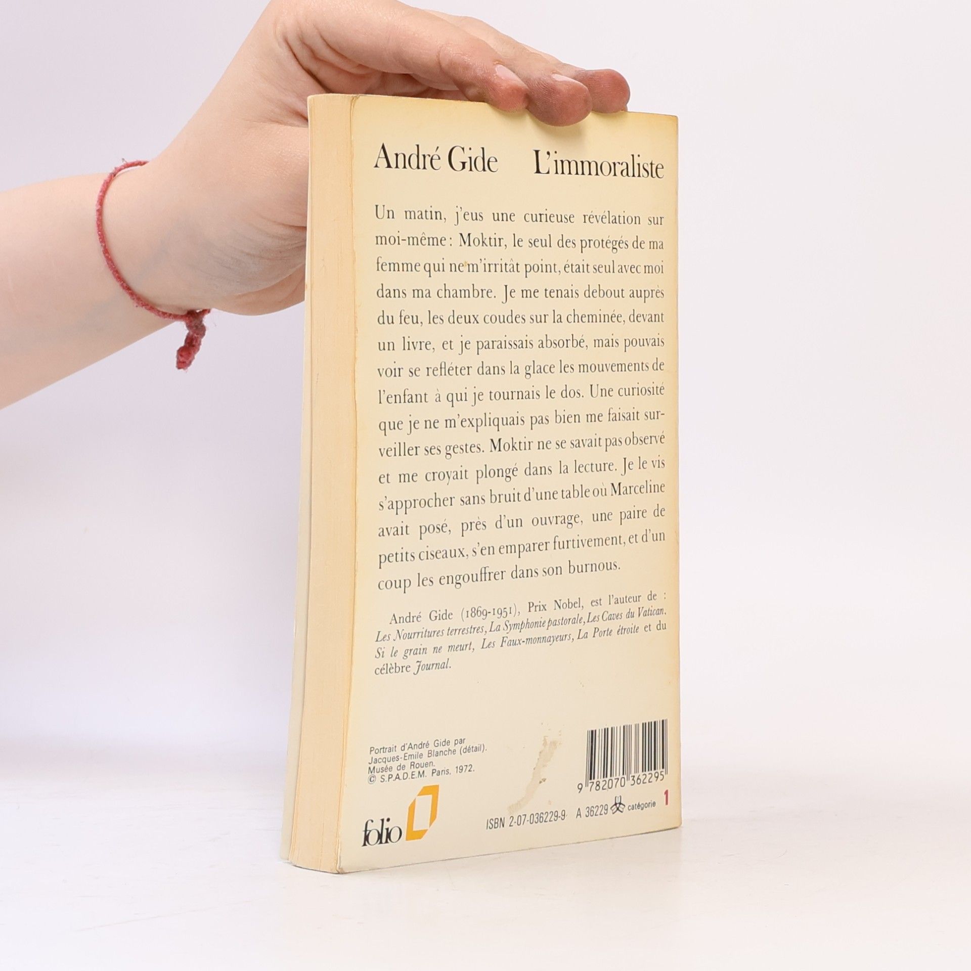 André Gide L'immoraliste