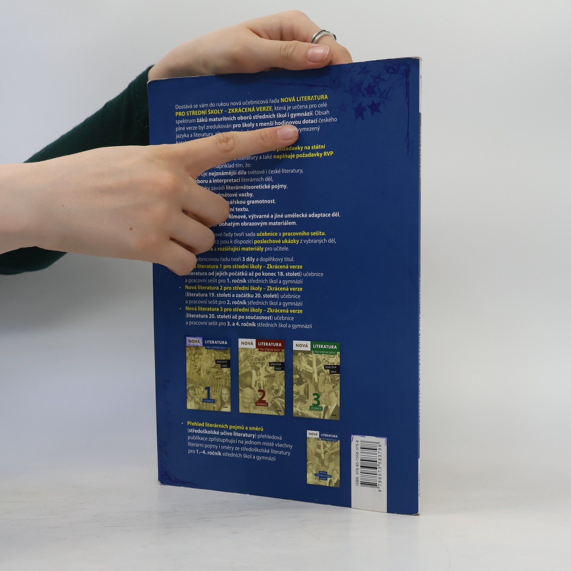 Kolektiv autorů Nová literatura pro střední školy. 1, učebnice, zkrácená verze