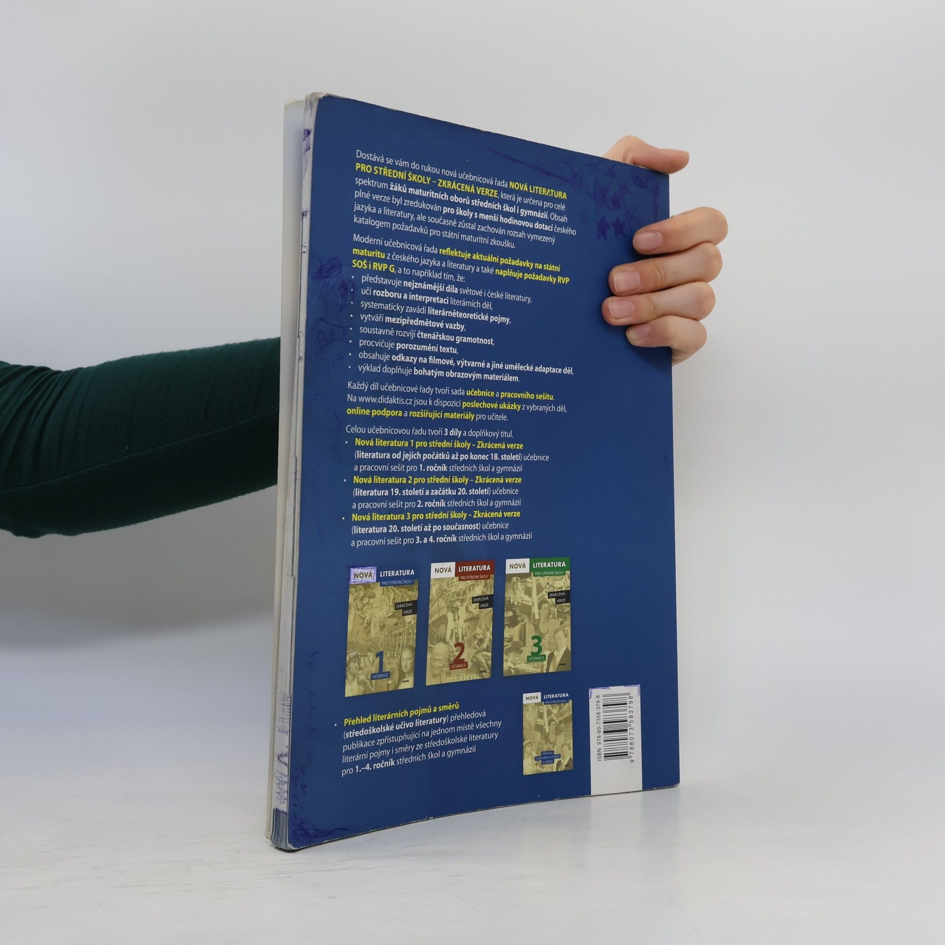Kolektiv autorů Nová literatura pro střední školy. 1, učebnice, zkrácená verze