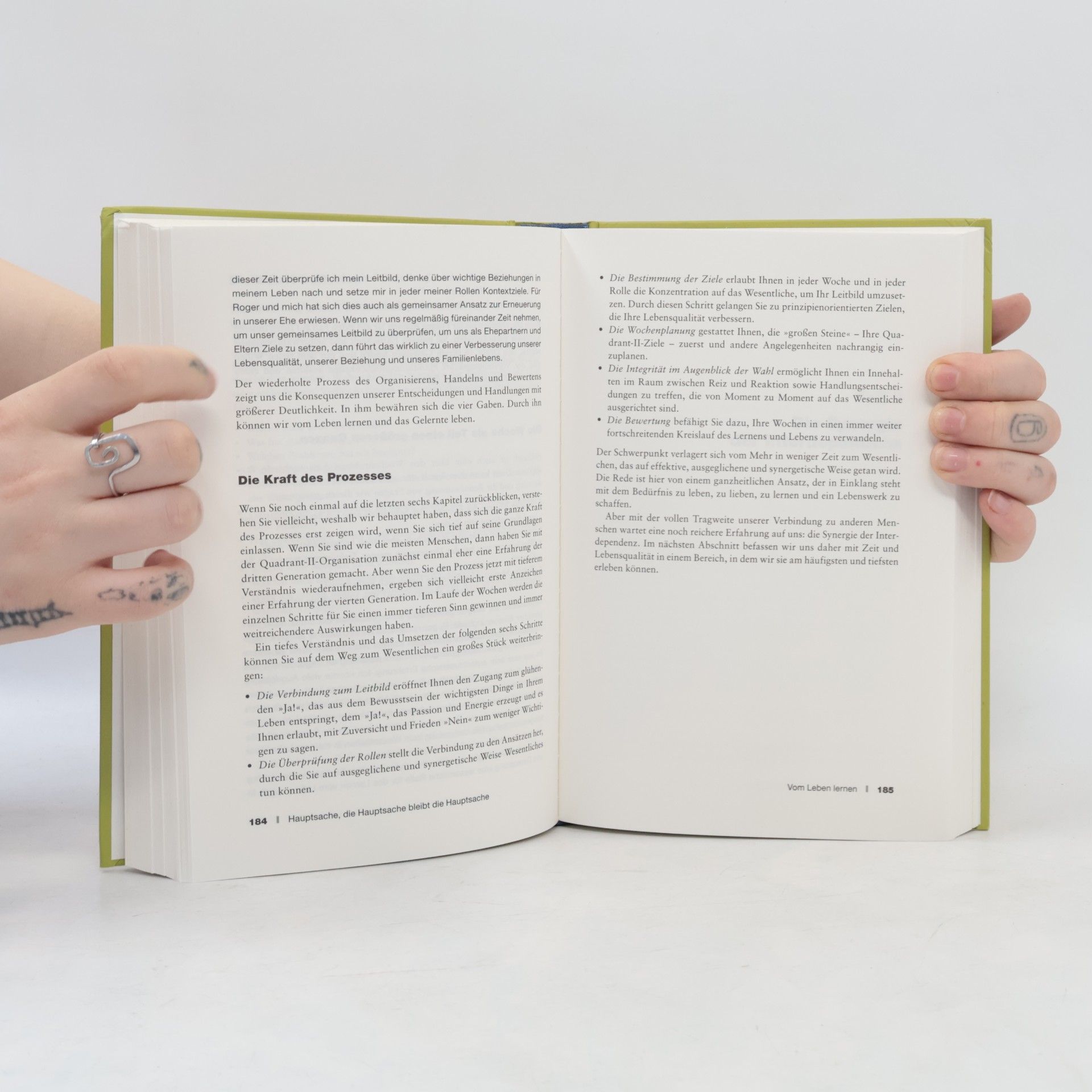 Stephen R. Covey Der Weg zum Wesentlichen