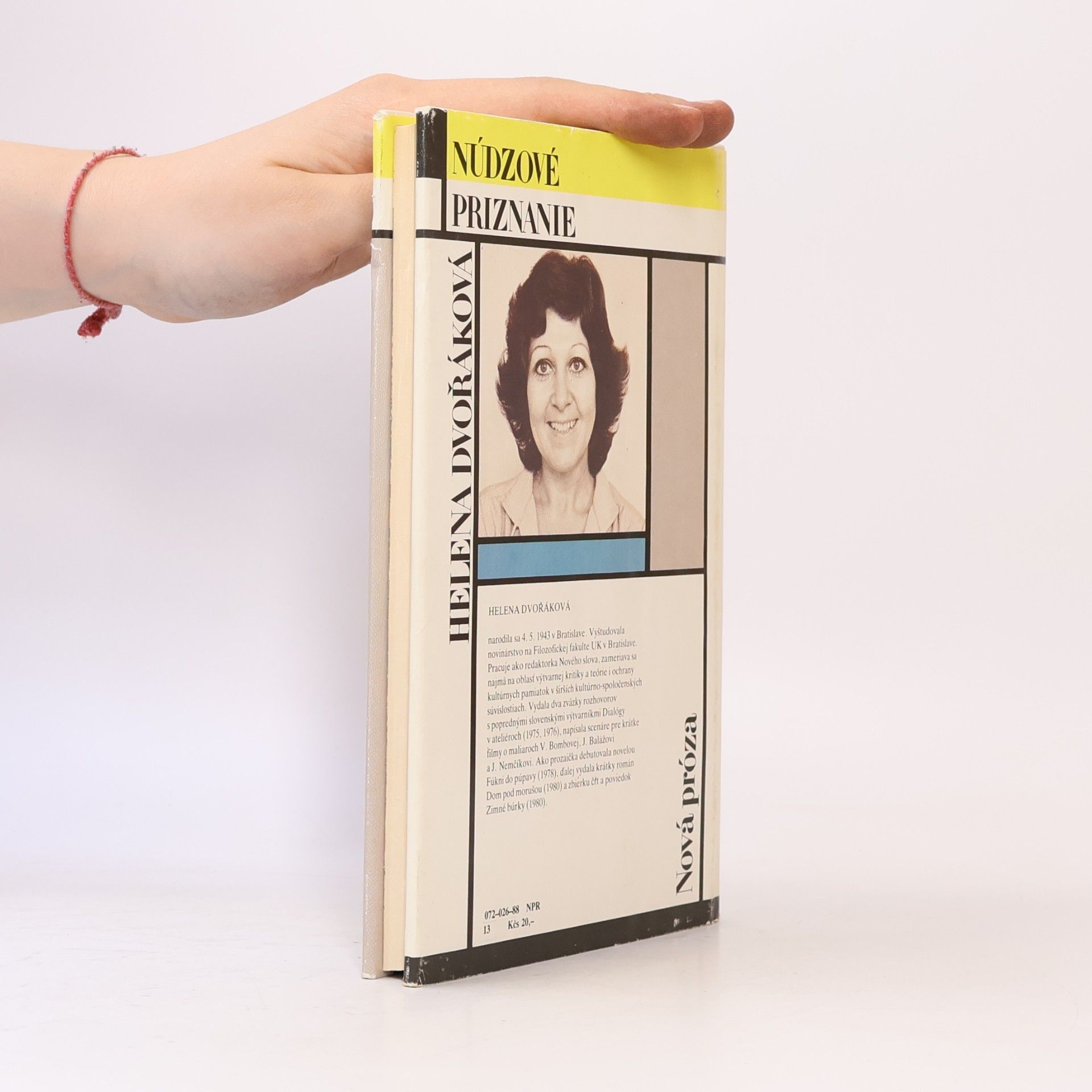Helena Dvořáková Núdzové priznanie