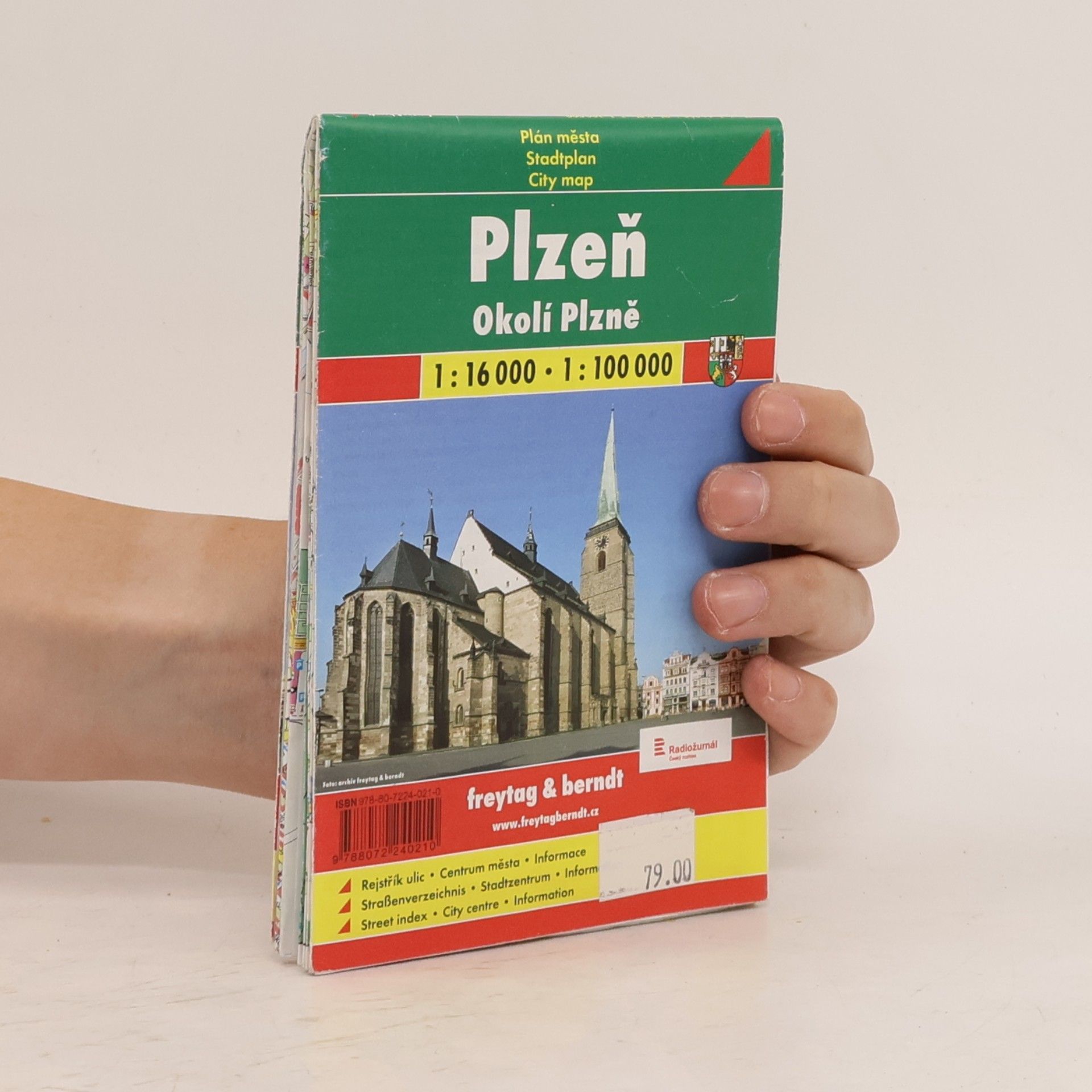 SHOCart spol. s r.o Plzeň mapa 1:16 000