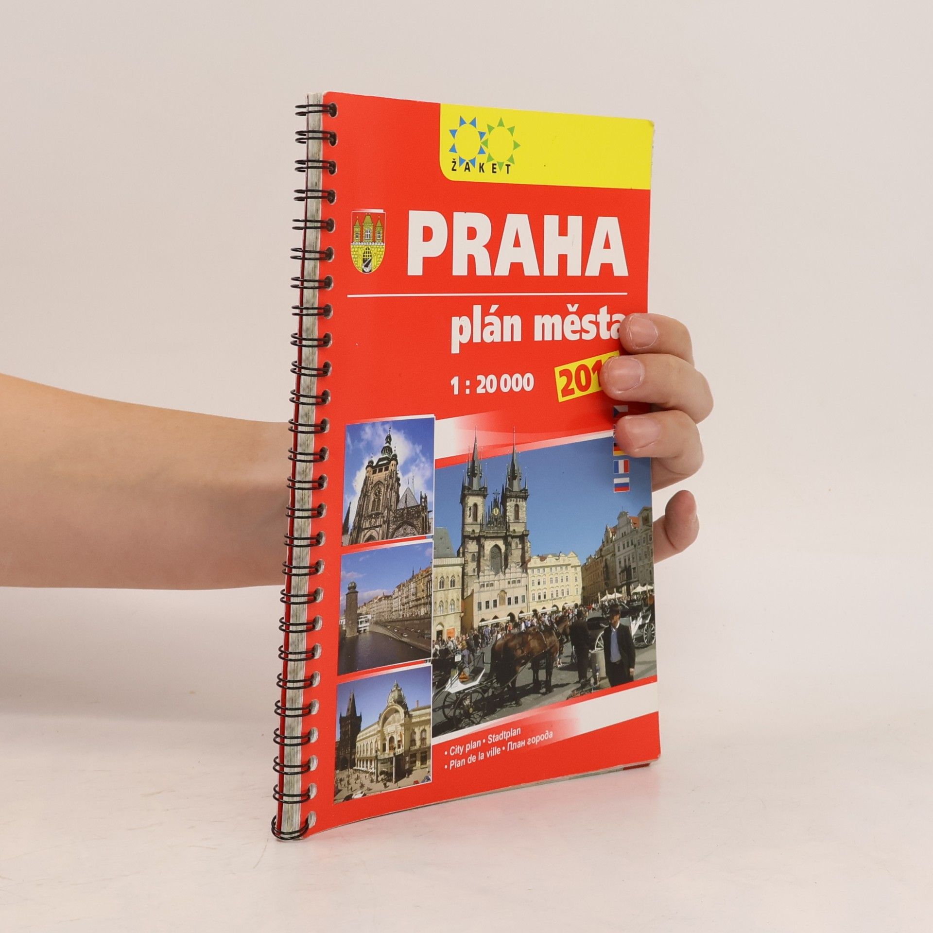 Collectif d'auteurs Praha plán města