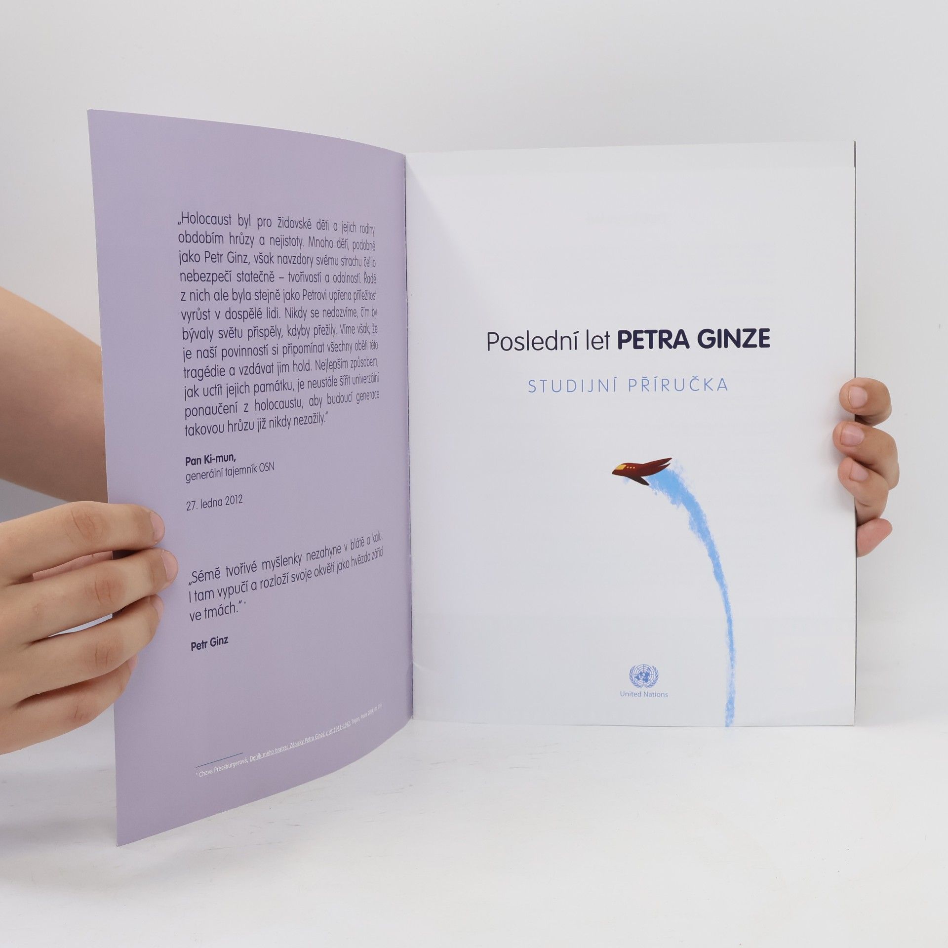 Amanda Zolan Poslední let Petra Ginze : studijní příručka