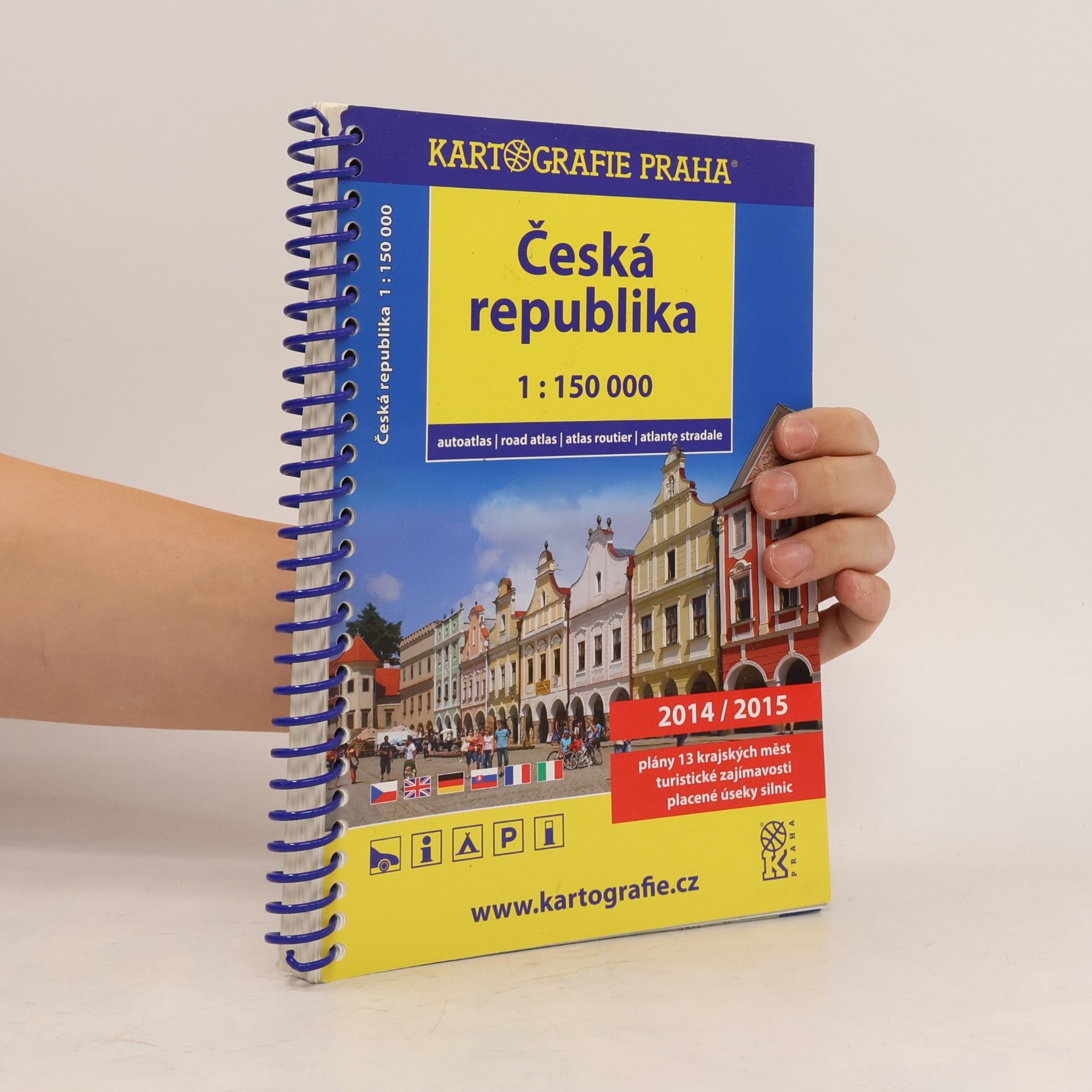Kolektív autorov Marco Polo autoatlas 1:150 000 Česká republika