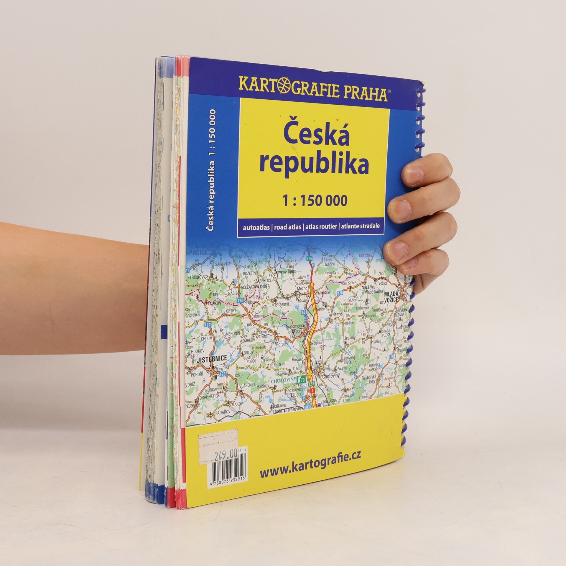 Autorenkollektiv Marco Polo autoatlas 1:150 000 Česká republika